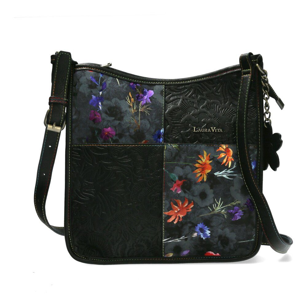 LAURA VITA Handtasche Laura Vita - Tasche AXELLE 02 - Schwarz günstig online kaufen