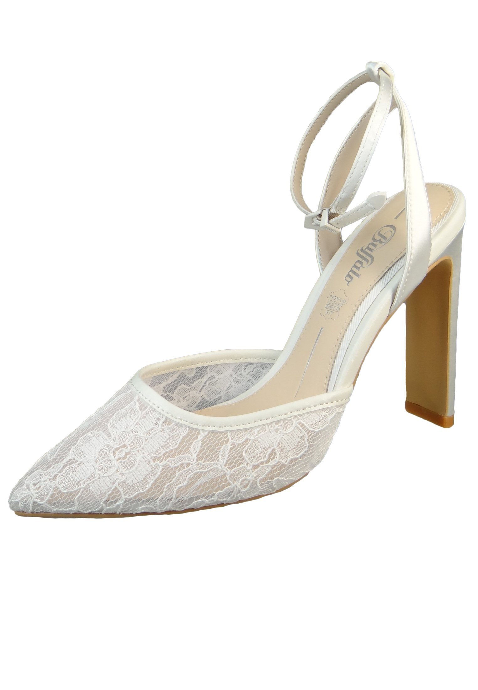 Buffalo 1291415 Judy Vamp Hochzeit White Pumps