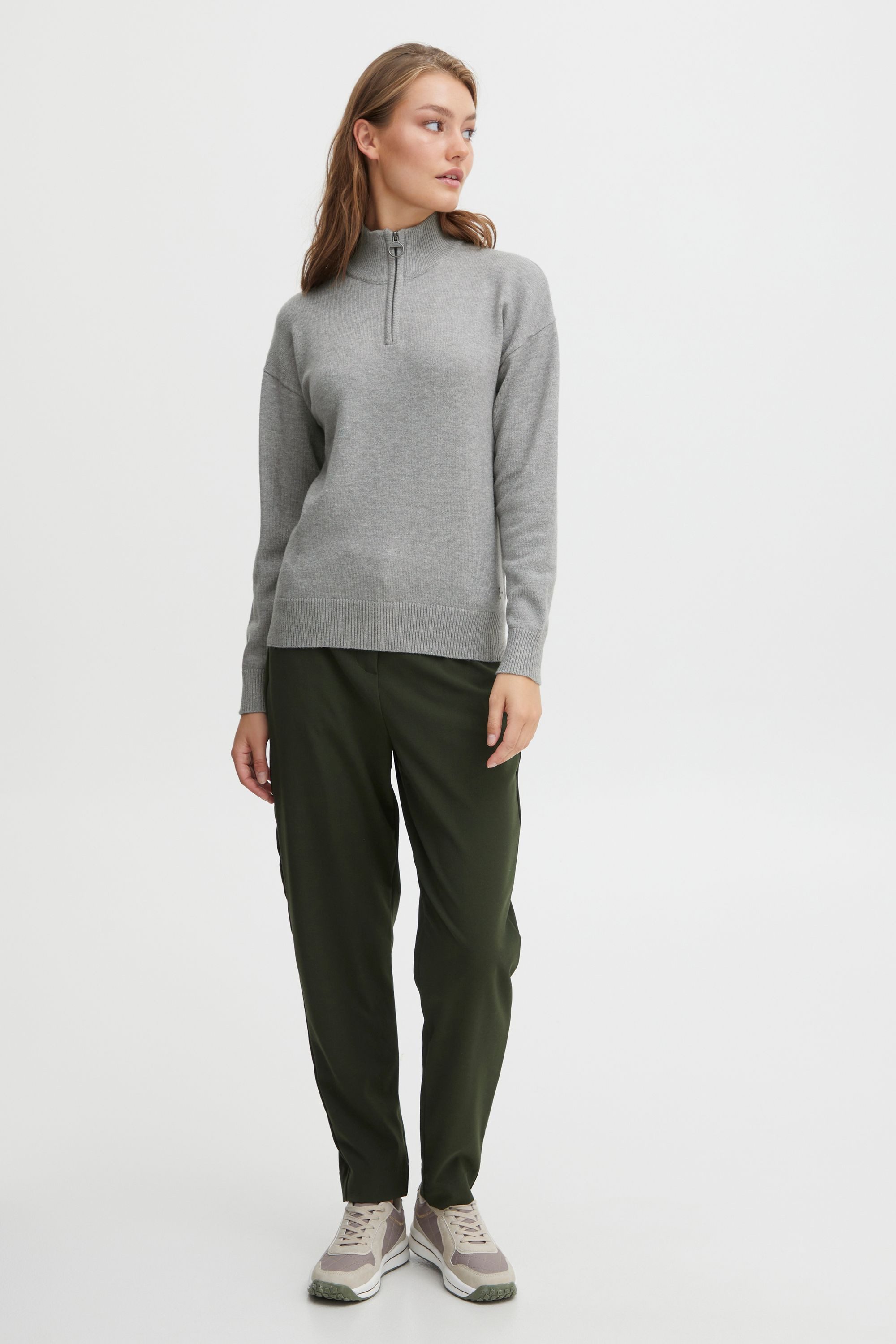 OXMO Rollkragenpullover OXRita Modischer Pullover