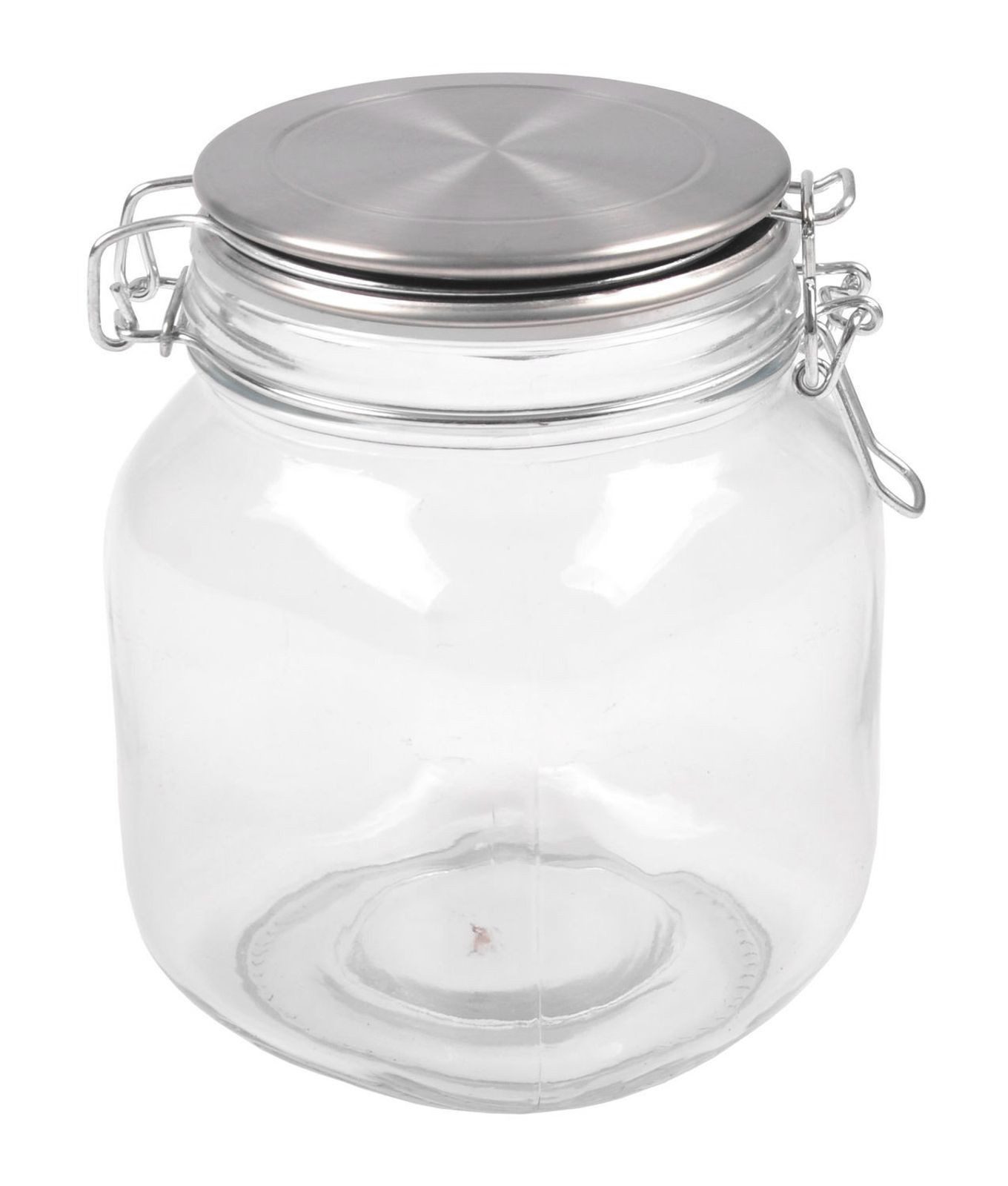 Einmachglas Drahtbügelglas 1L Vorratsglas Aufbewahrungsglas Vorratsdose