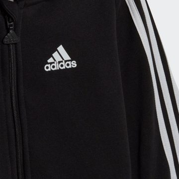 adidas Sportswear Trainingsanzug ESSENTIALS FULLZIP HOODED JOGGINGANZUG (2-tlg)