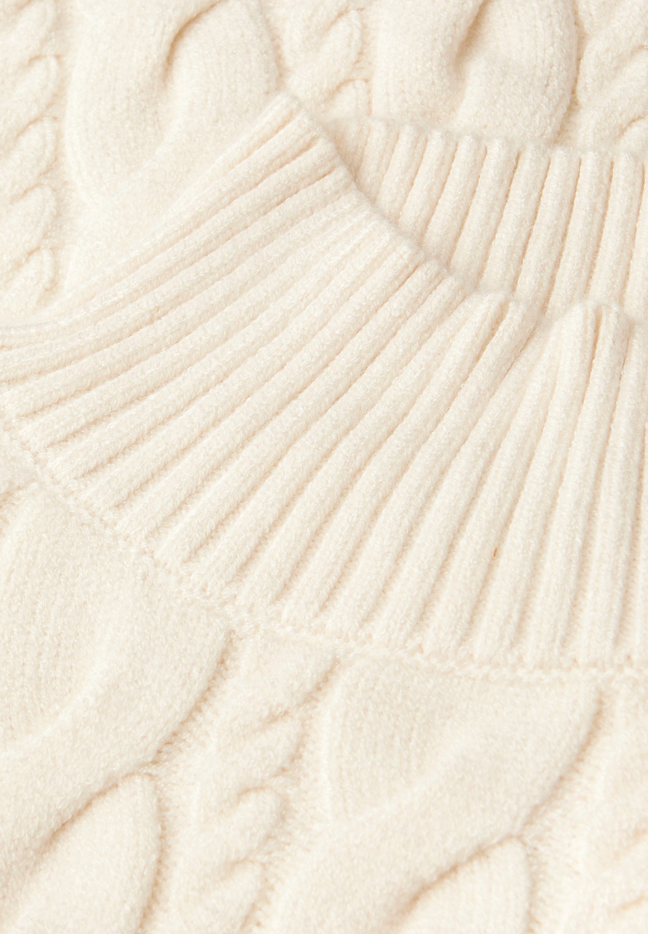 STREET ONE Rollkragenpullover mit Zopfmuster