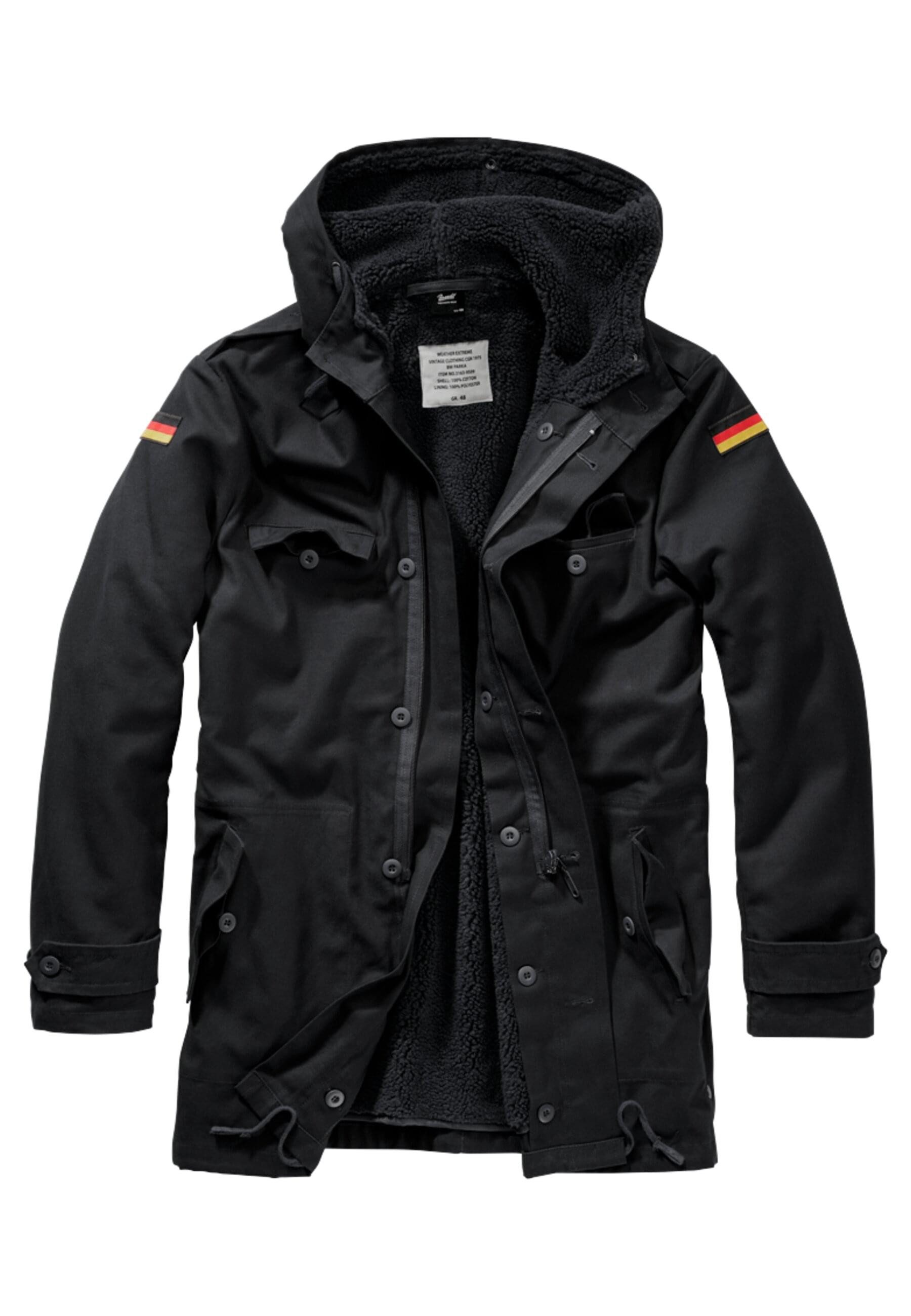 Brandit Allwetterjacke Brandit Herren BW Flag Parka (1-St)