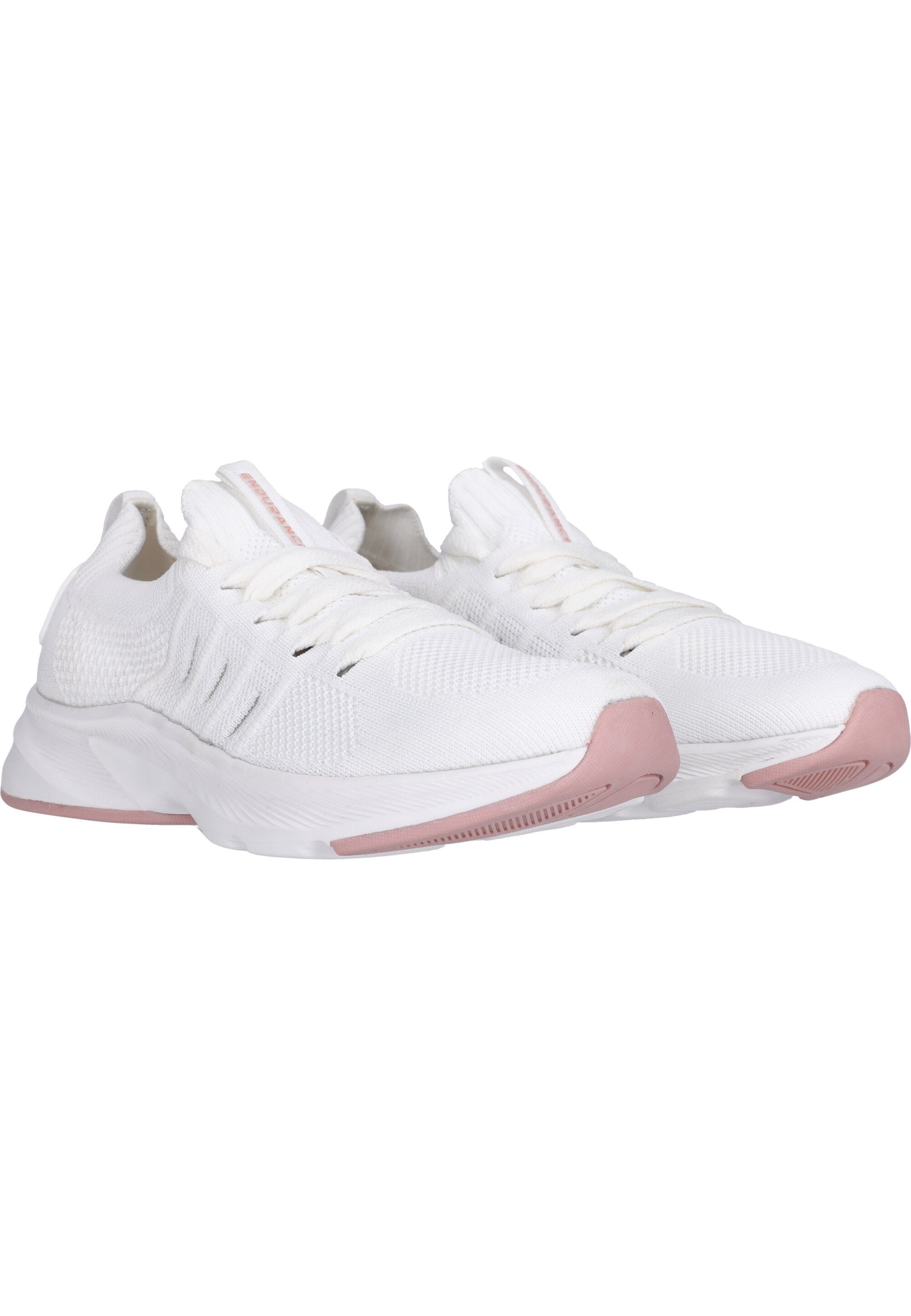 ENDURANCE Tervilla Sneaker weiß-rosa Light-Weight-Funktion mit