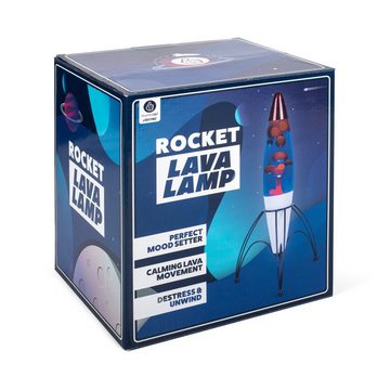 Thumbs Up Nachttischlampe Lavalampe Rakete blau & rot