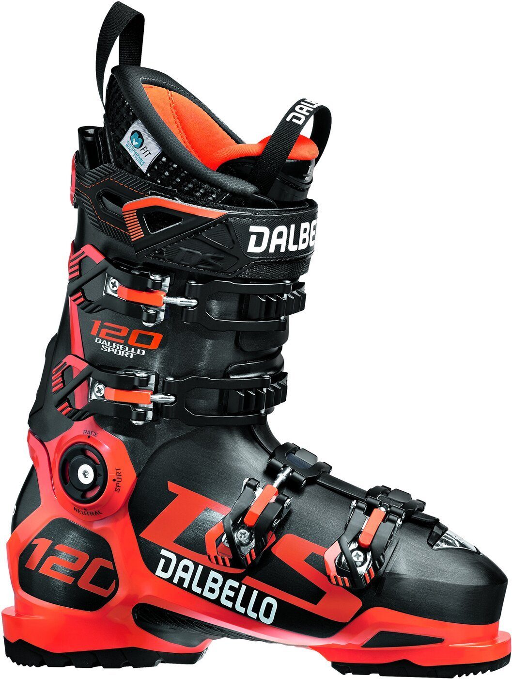 DS 120 DALBELLO Skischuh MS BLACK/ORANGE