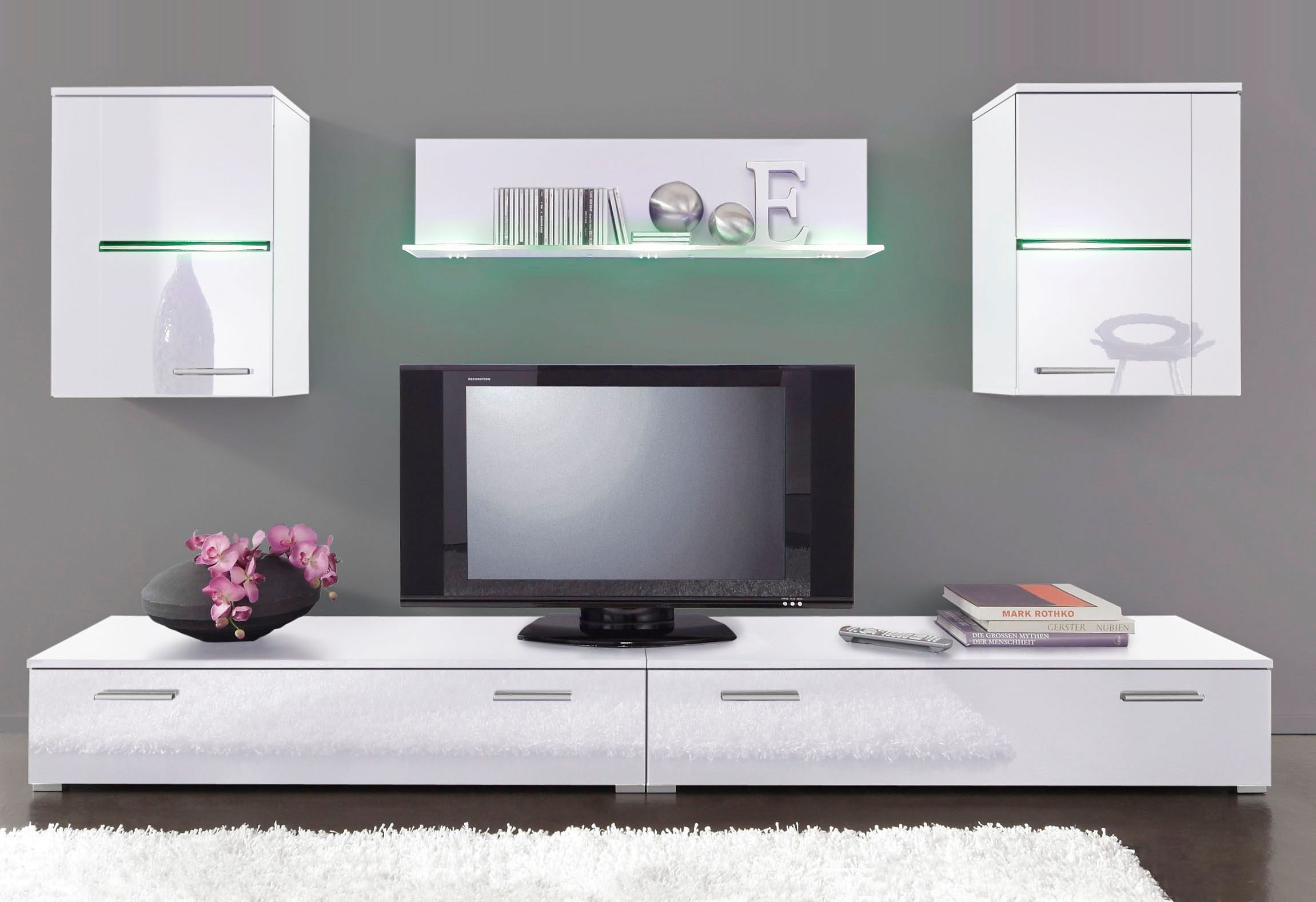 Höltkemeyer Wohnwand Flame, (Set, 5-St)