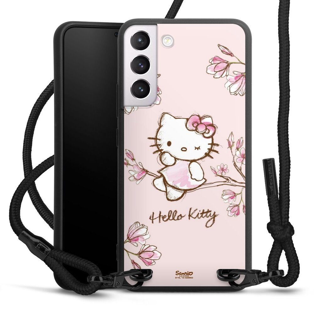 DeinDesign Handyhülle »Hello Kitty Fanartikel Hanami Hello Kitty -  Magnolia«, Samsung Galaxy S22 Plus Premium Handykette Hülle mit Band online  kaufen | OTTO
