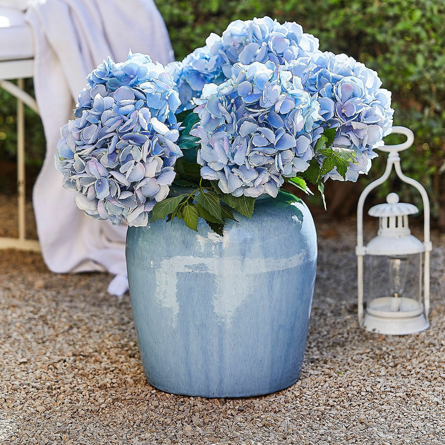 Mirabeau Tischvase Vase Uxemir blau