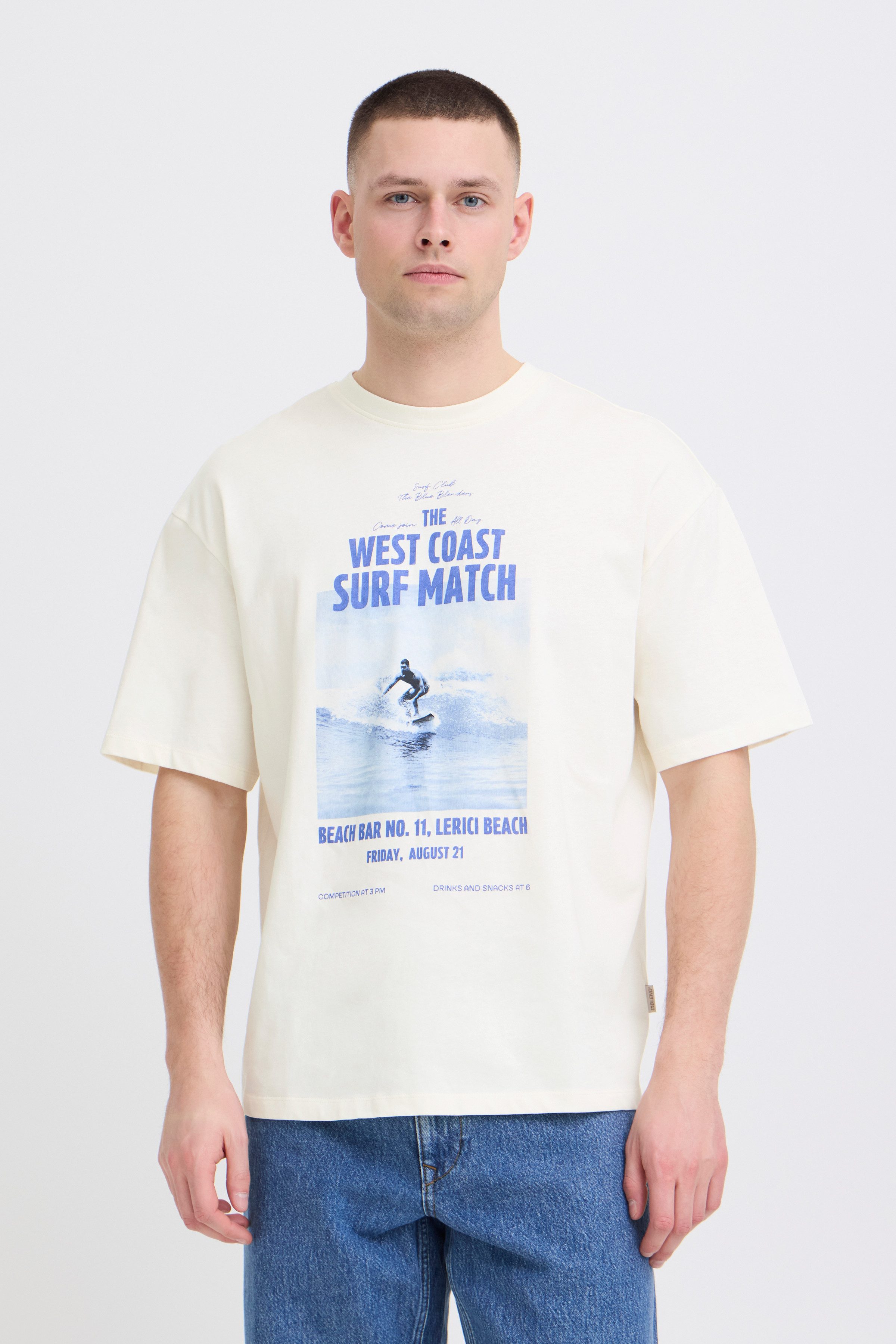 Blend T-Shirt BHKYROS GRAPHIC S/S TEE mit coolem Fotodruck