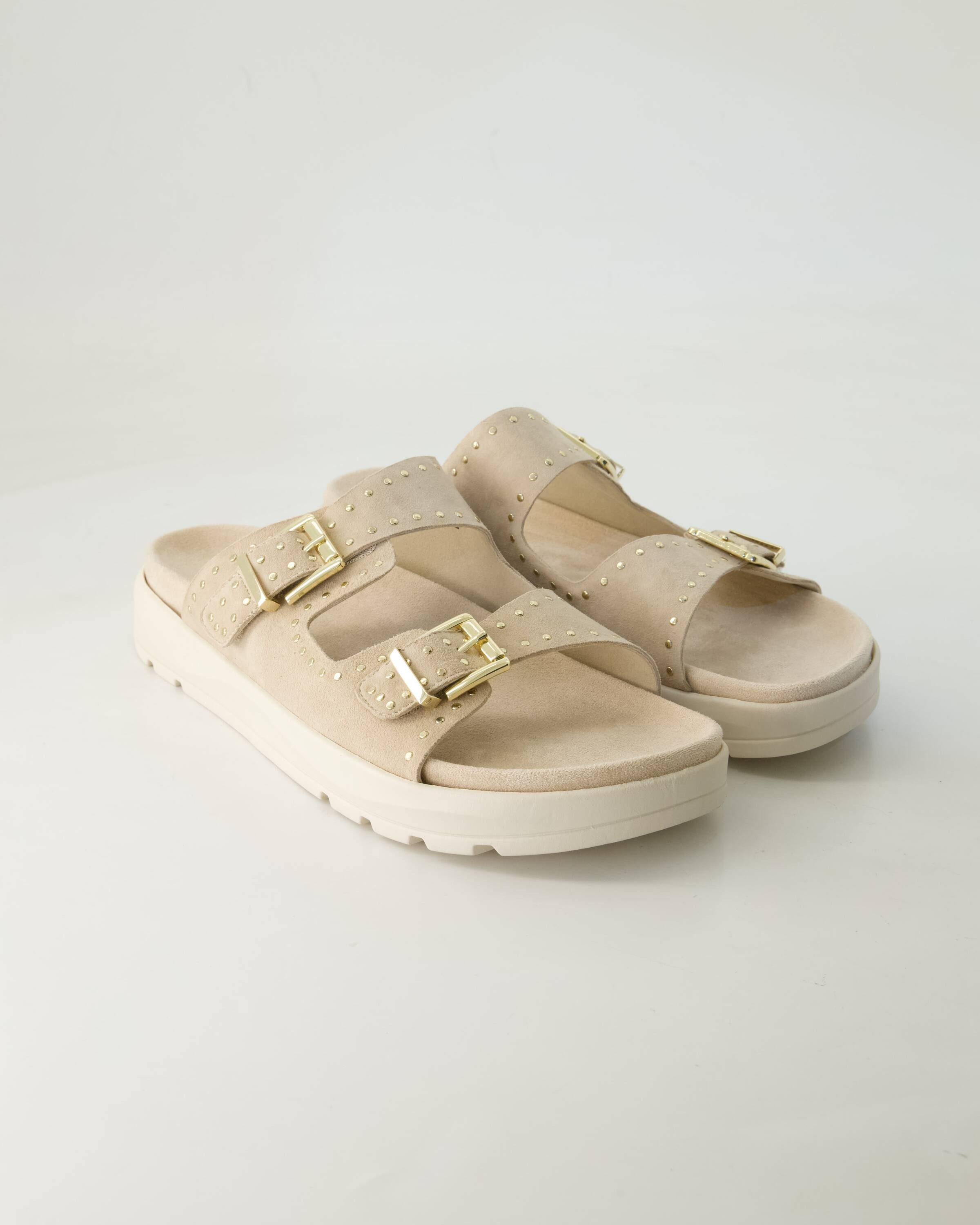 Terry A10 Pantolette Obermaterial: Leder