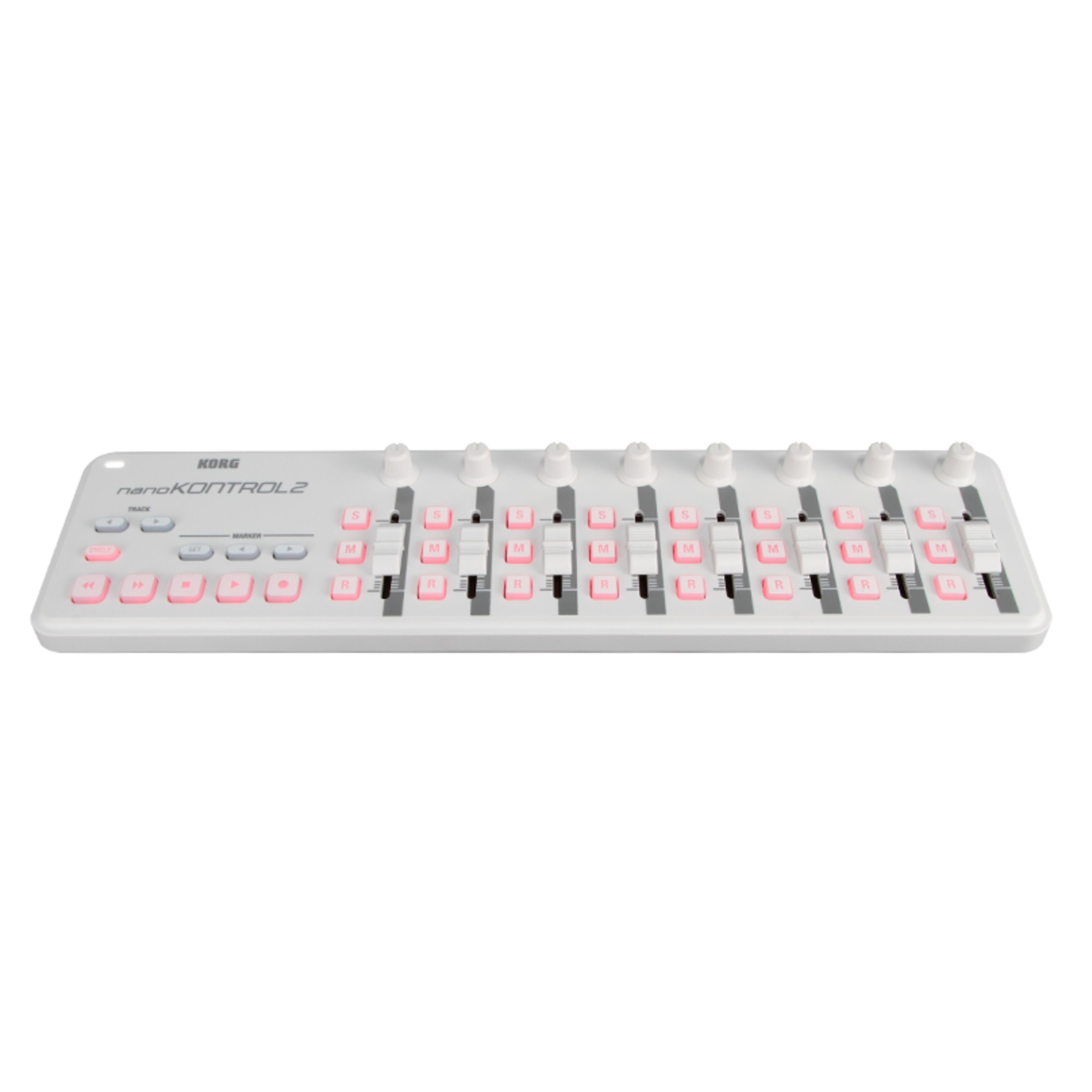 Korg Mischpult, (Hardware Controller, DAW Controller), nanoKONTROL 2 white - DAW Controller