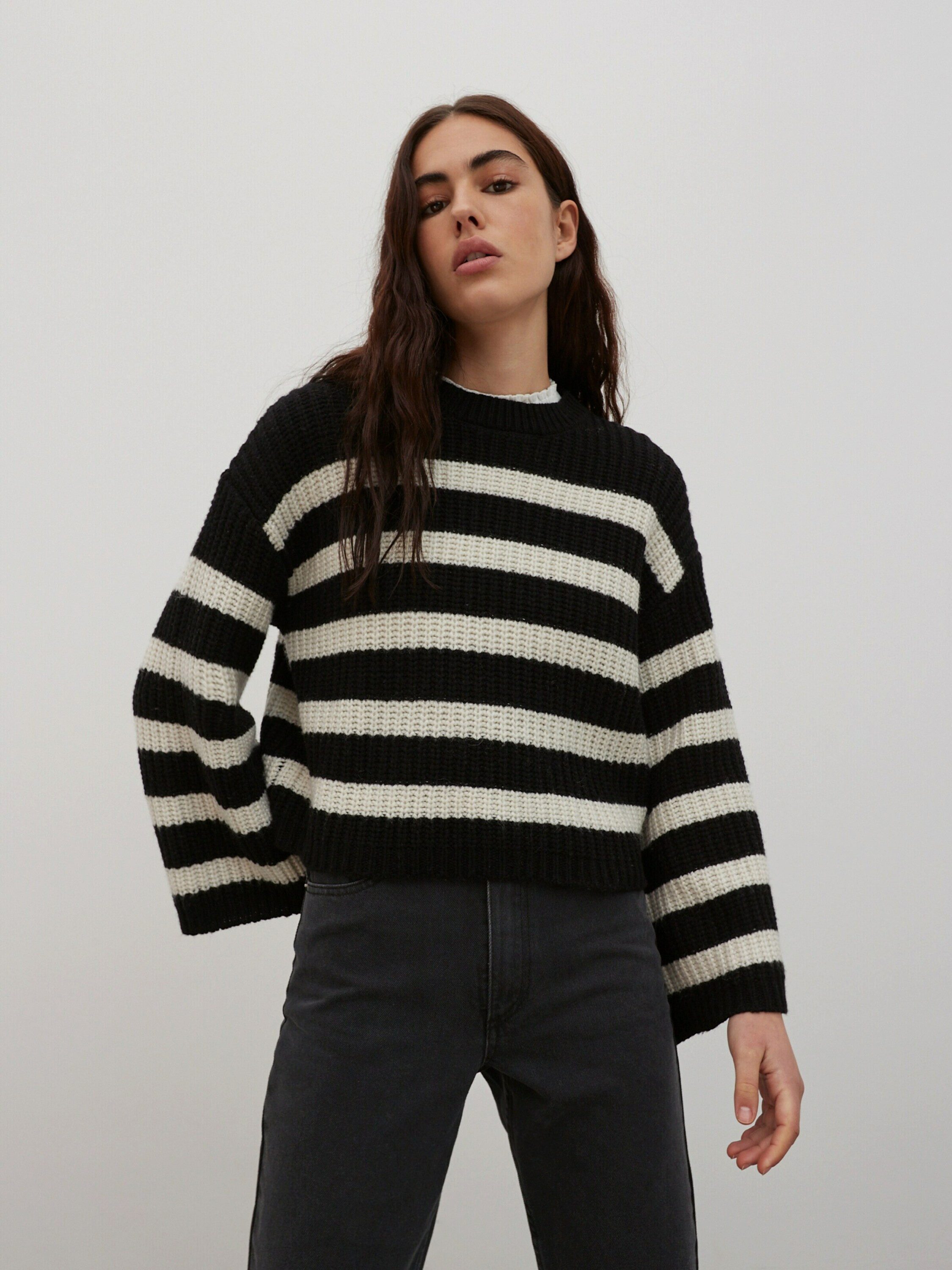 EDITED Strickpullover Louise (1-tlg) Plain/ohne Details günstig online kaufen