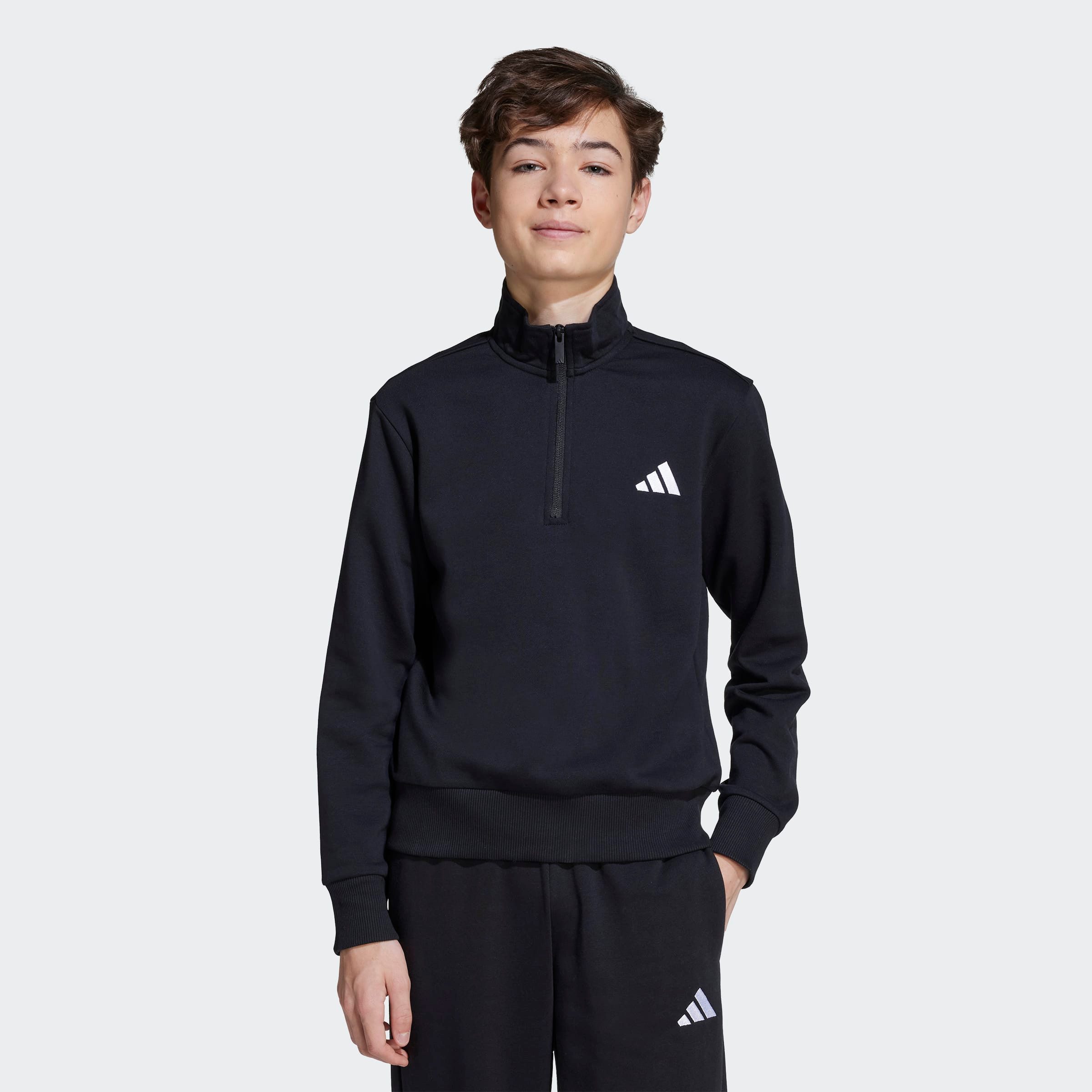adidas Sportswear Trainingsshirt ESSENTIALS HALF-ZIP KINDER