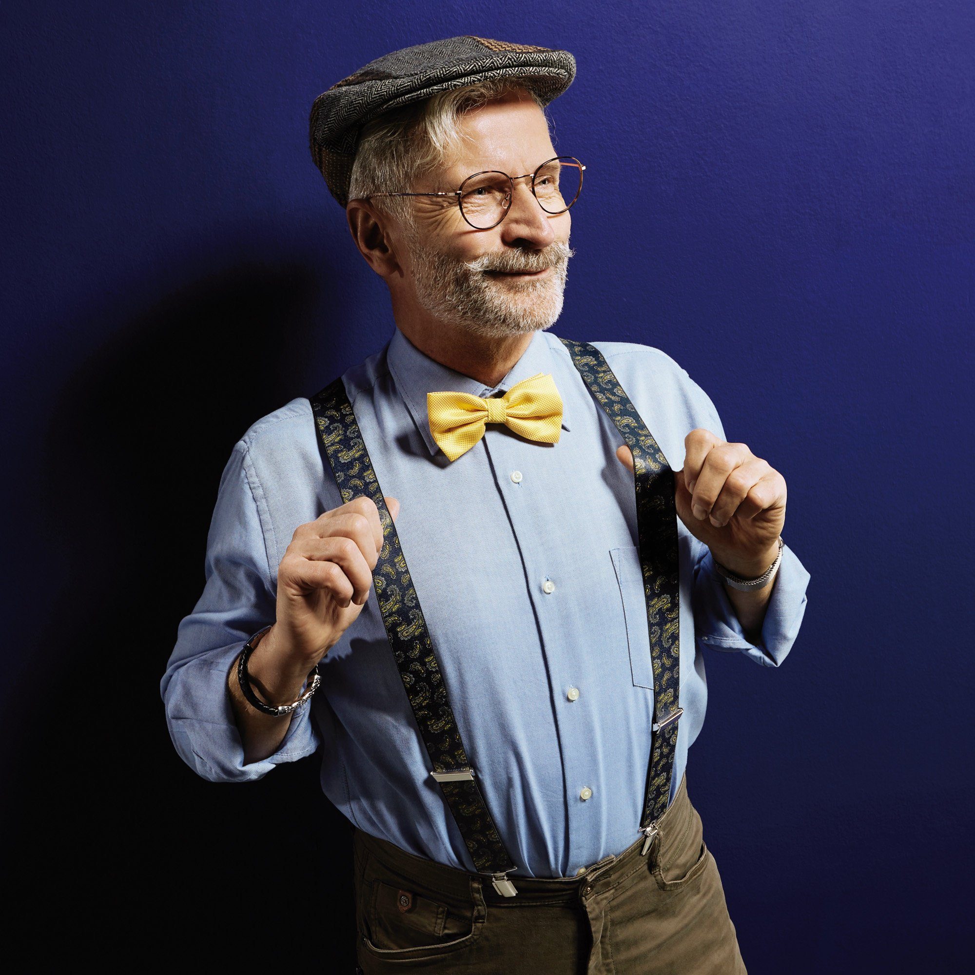 LINDENMANN Hosenträger Hosenträger gemustert: Paisley günstig online kaufen