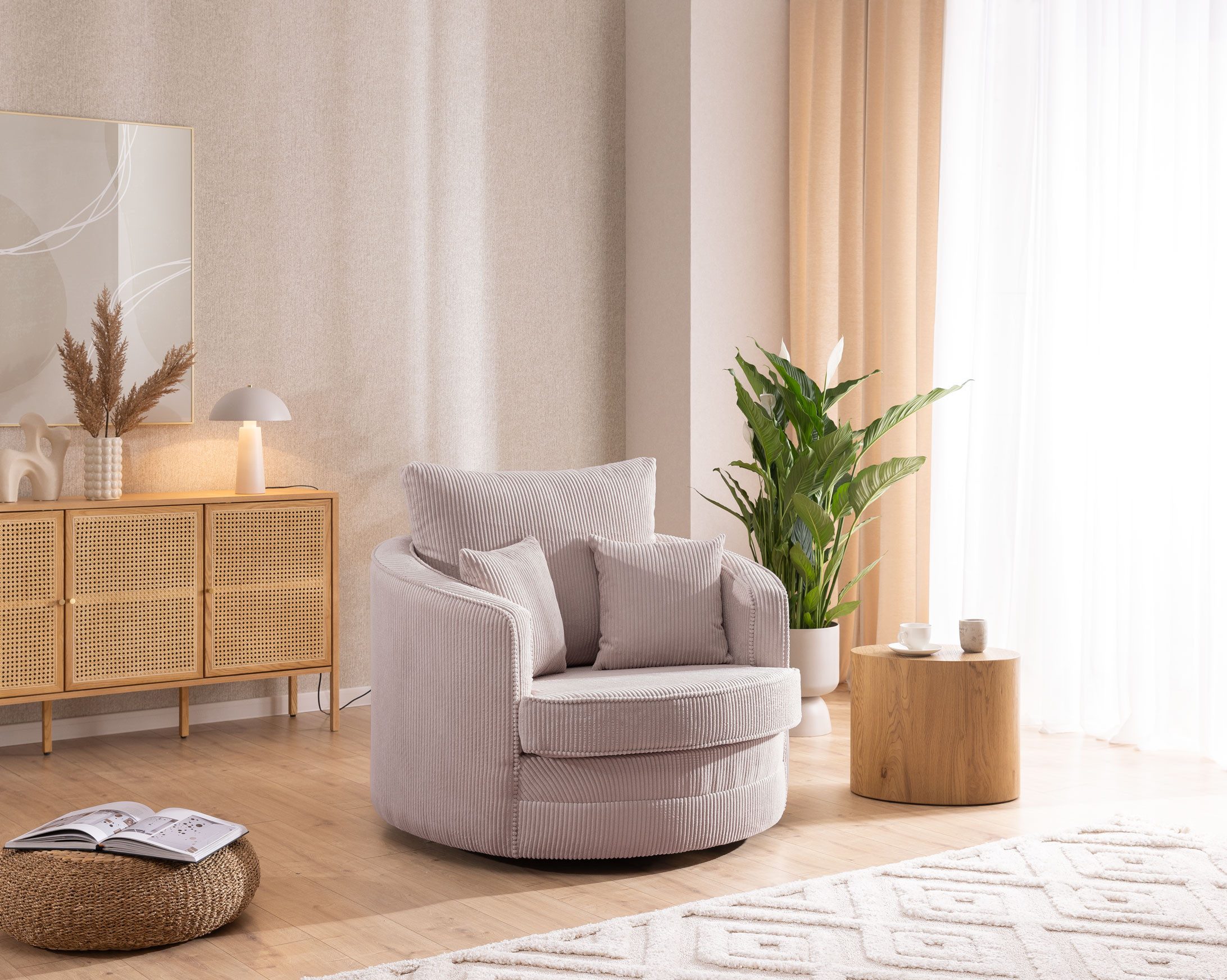 S-Style Möbel Drehsessel Ted Love Seat günstig online kaufen