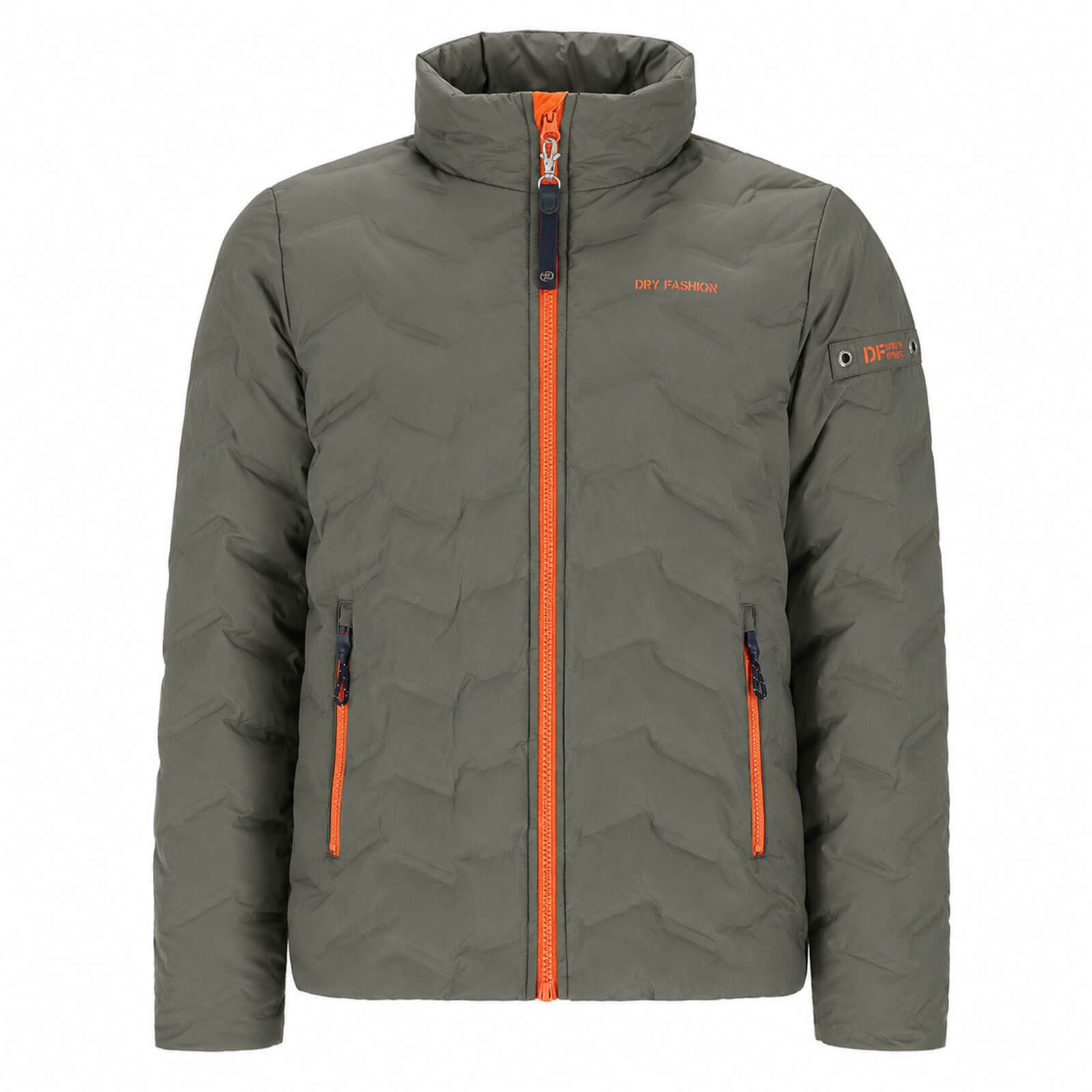 Dry Fashion Steppjacke Herren Jacke Putbus gesteppt gefüttert - Übergangsjacke Winterjacke Wind- & wasserabweisend, Stehkragen, 2-Wege-Reißverschluss, Taschen – Bild 4 von 5