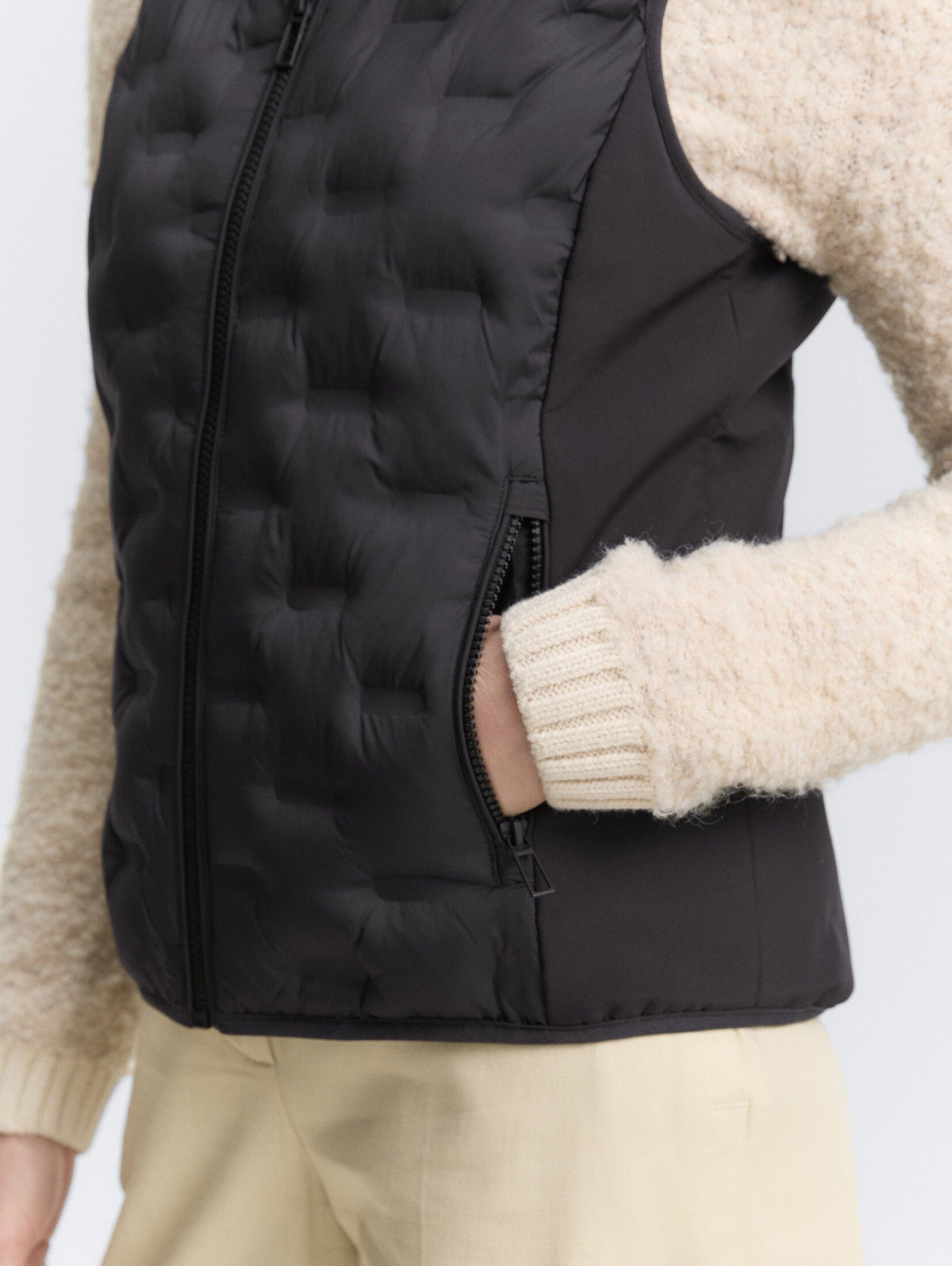 TOM TAILOR Steppweste Jacken Lightweight Steppweste mit Stehkragen