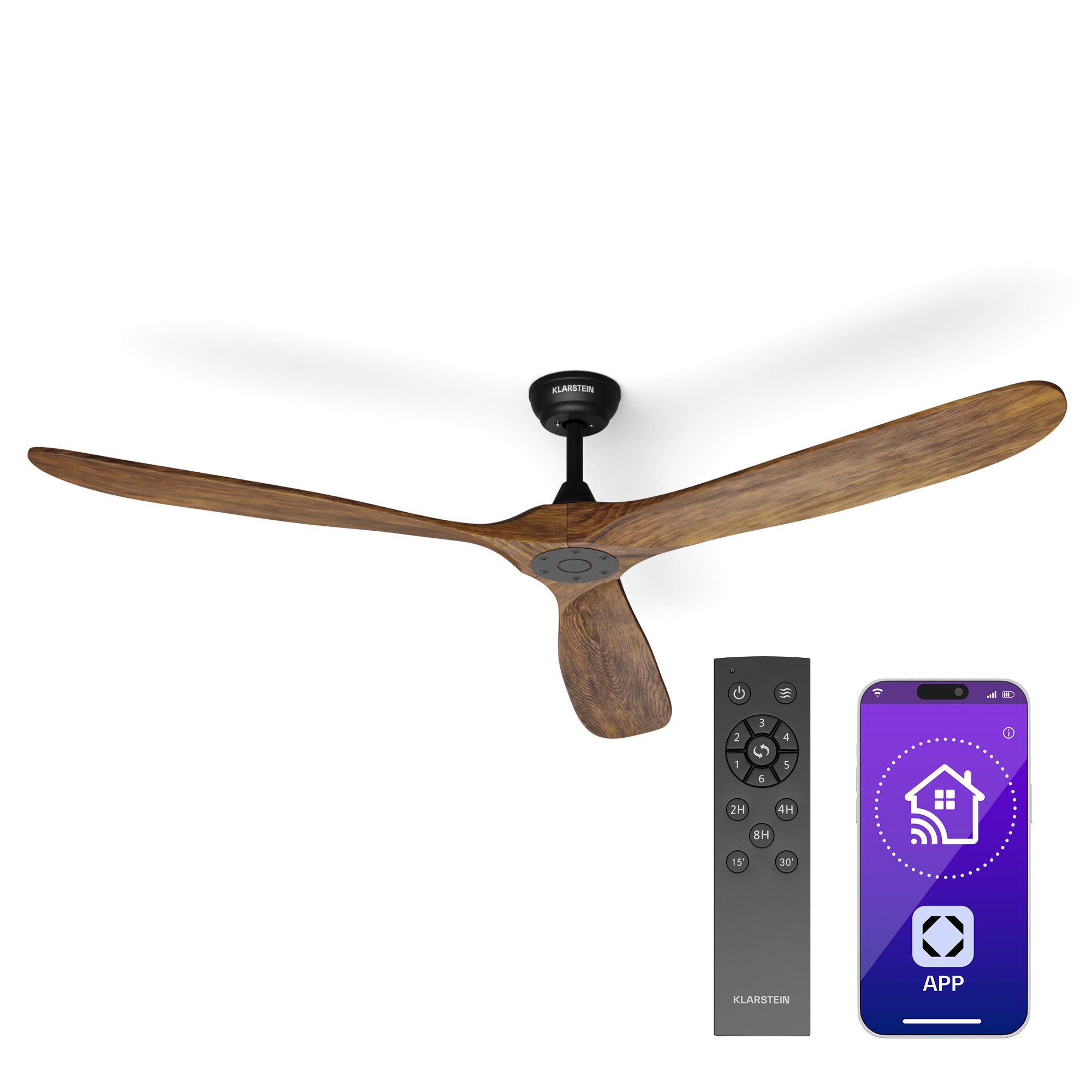 Klarstein Bodenventilator Bahama Breeze Smart Deckenventilator, günstig online kaufen
