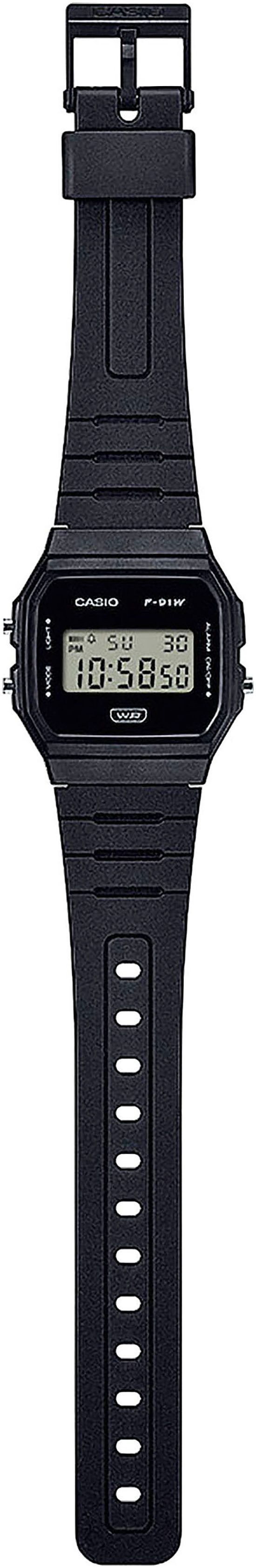 CASIO TIMELESS COLLECTION Chronograph F-91WB-1AEF, Quarzuhr, günstig online kaufen