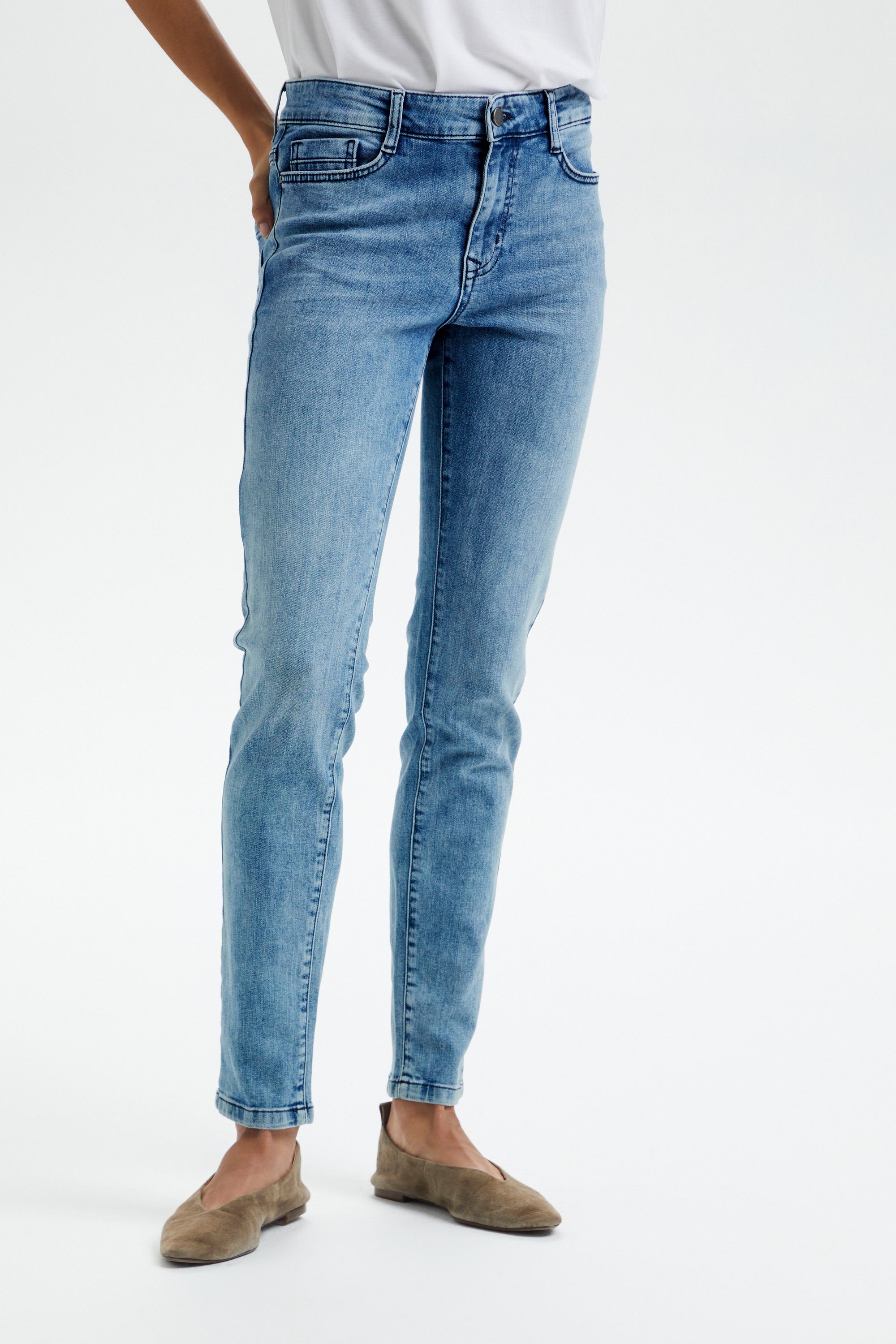 Saint Tropez Regular-fit-Jeans Jeans MollySZ Light Blue Denim