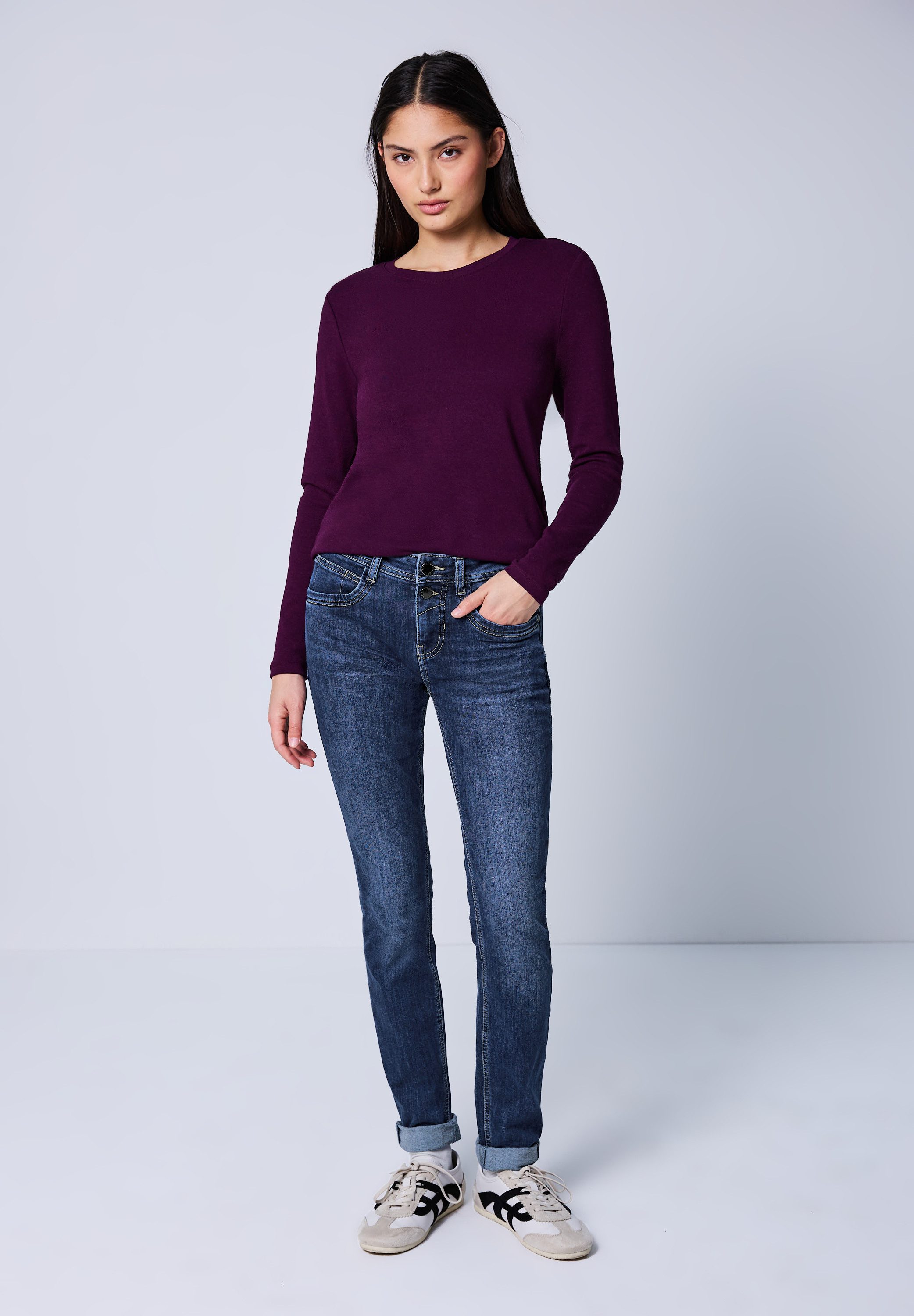 STREET ONE STUDIO Comfort-fit-Jeans 5-Pocket-Style