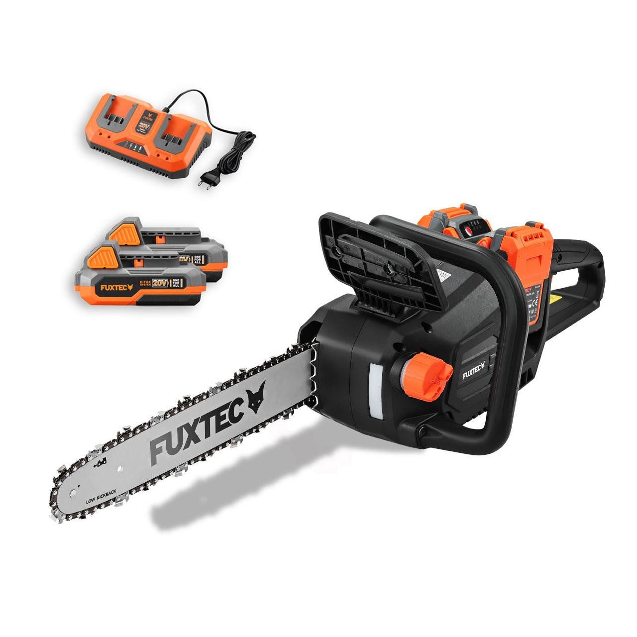 FUXTEC Akku-Kettensäge FX-E2KSSET günstig online kaufen