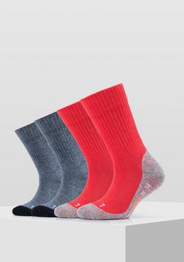 Camano Socken Kim (4-Paar) Pro-Tex Funktion, 4er Pack Bund ohne Gummidruck
