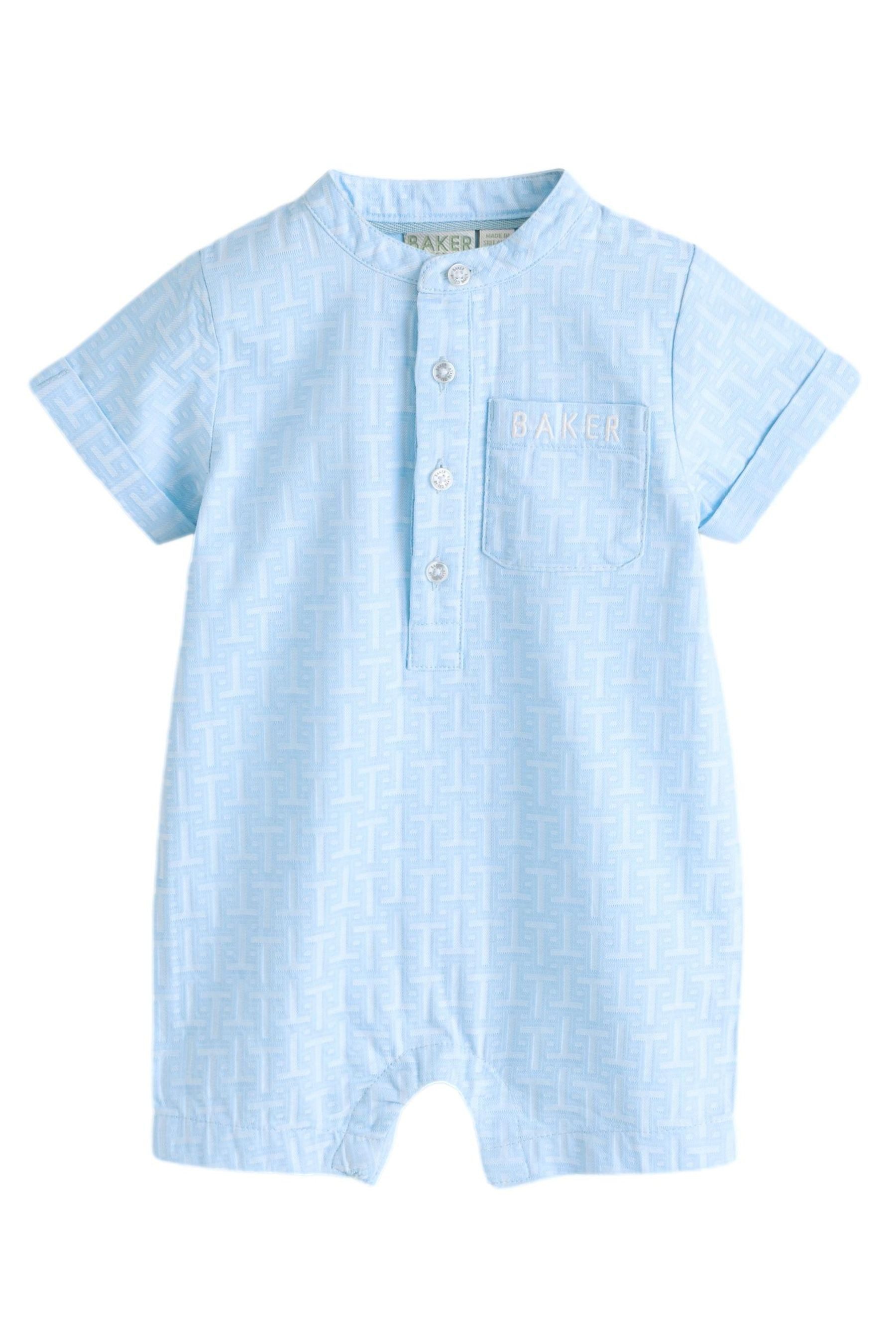 Strampler Baker by Ted Baker Strampler mit Grandad-Kragen