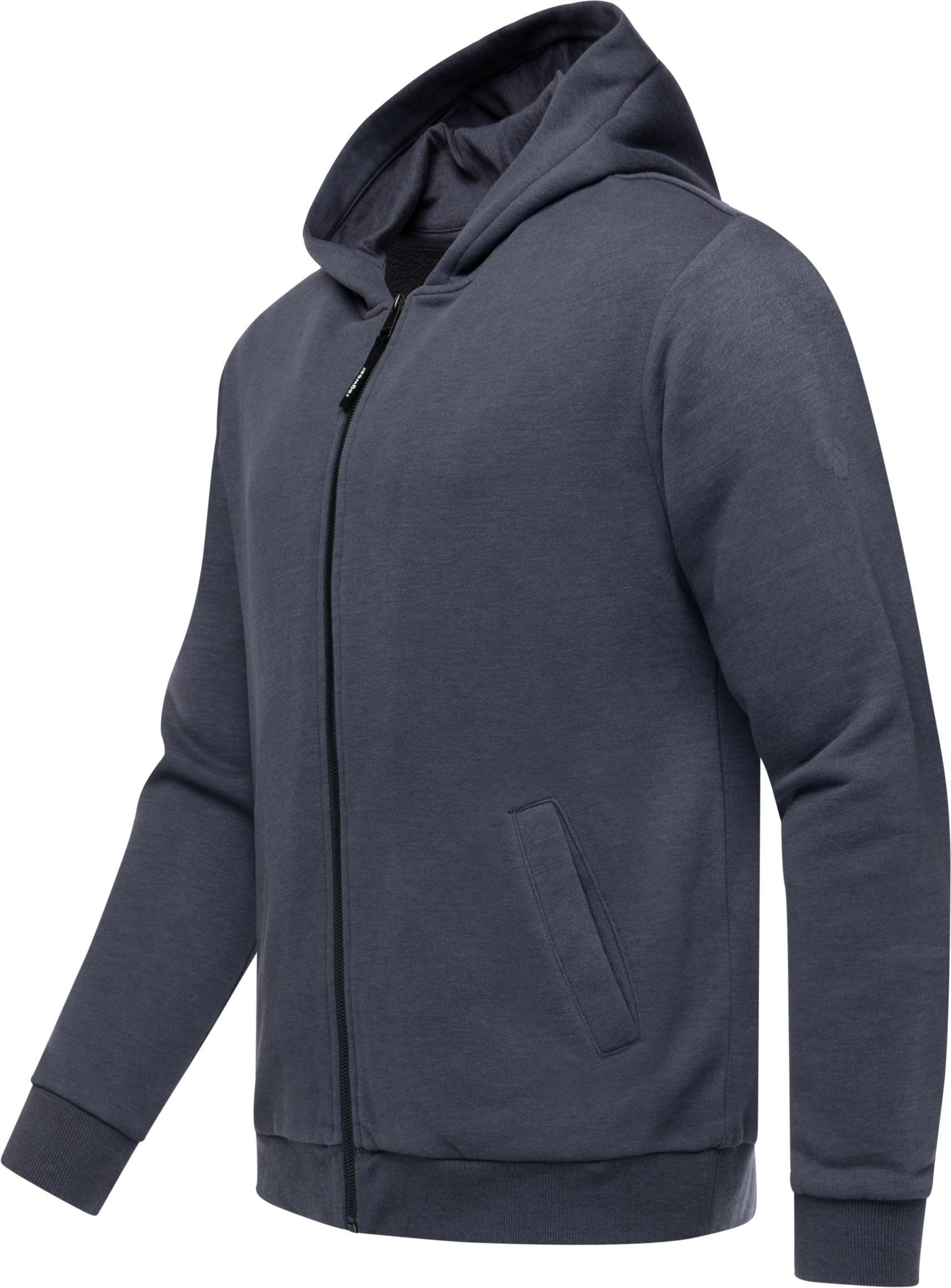 Ragwear Sweatjacke Natten Weiche Herren Alltagsjacke mit Kapuze