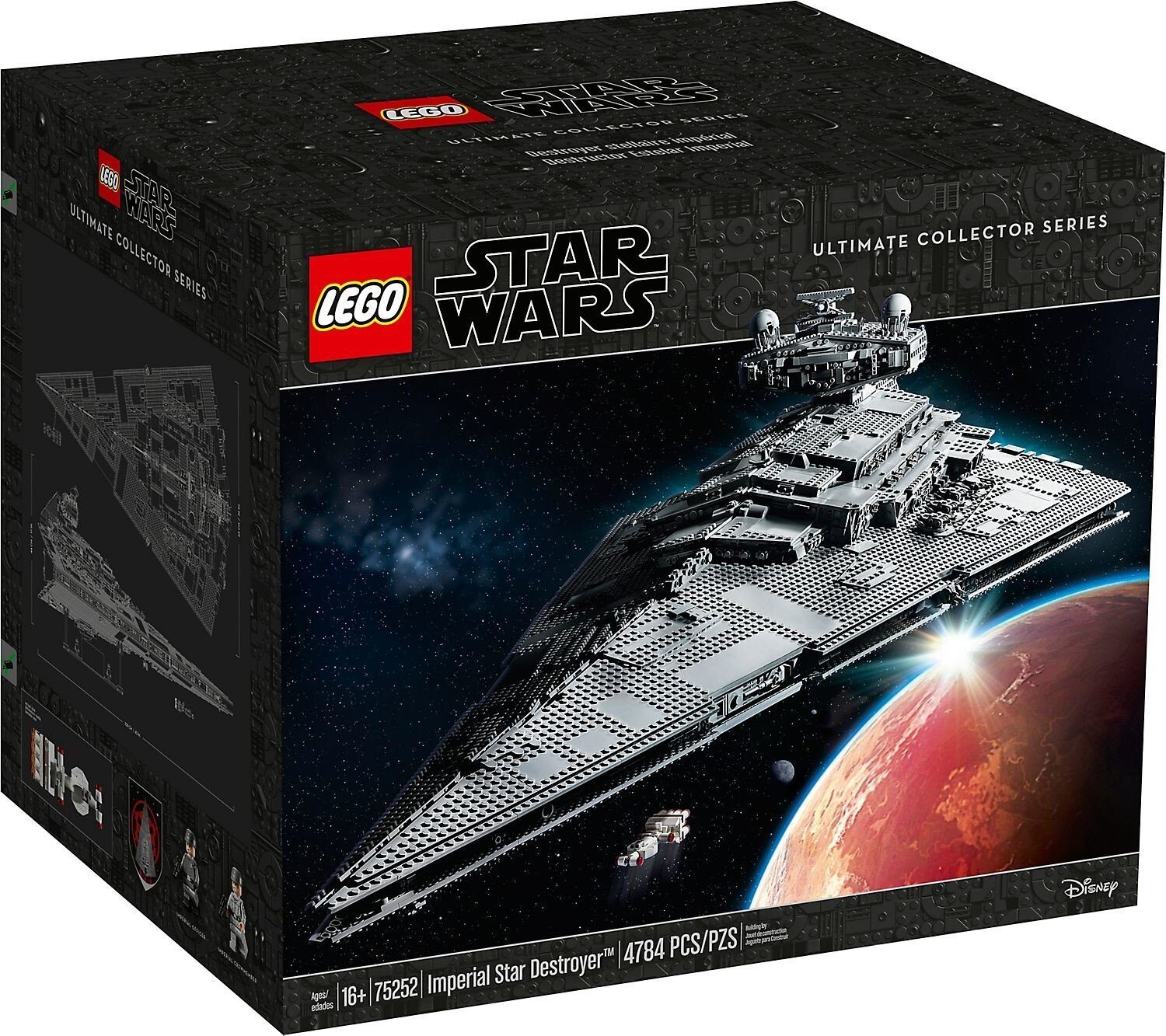 LEGO® Star Wars 75252 Imperialer Sternzerstörer Ultimate Collector Series Konstruktions-Spielset, (4784 St)