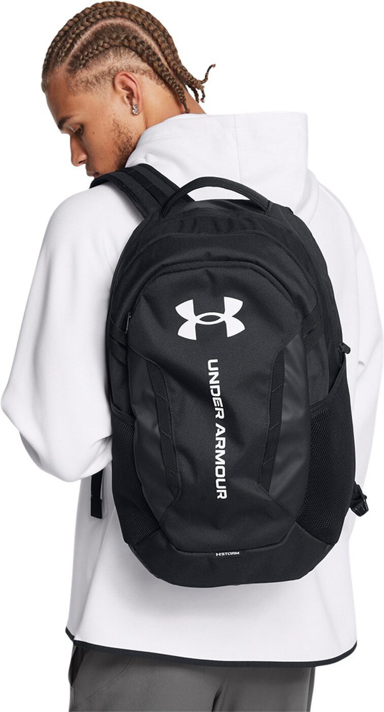 Under Armour® Cityrucksack UA HUSTLE 6.0 BACKPACK BLACK – Bild 3 von 5