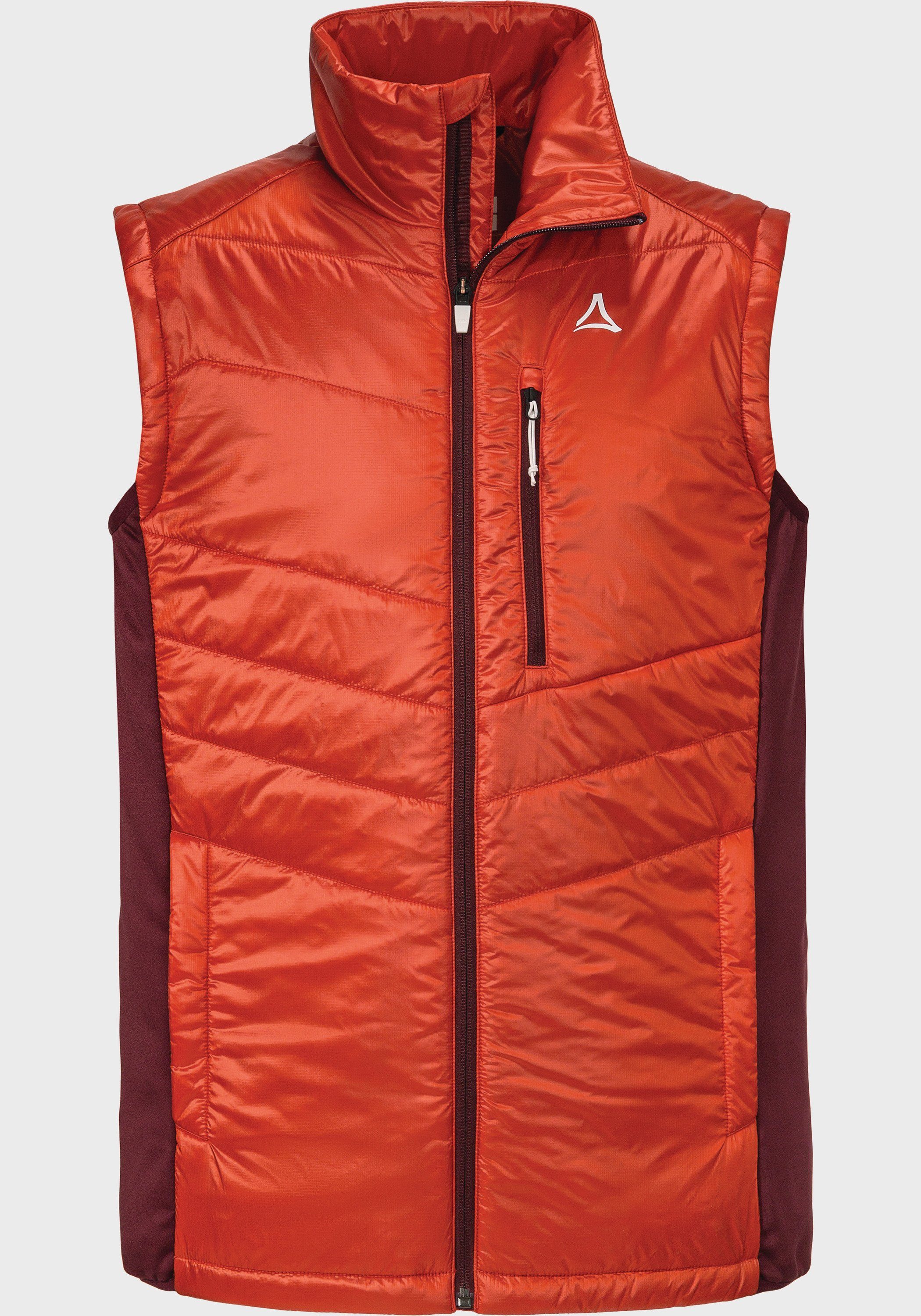 Schöffel Funktionsweste Hybrid Vest Stams M orange