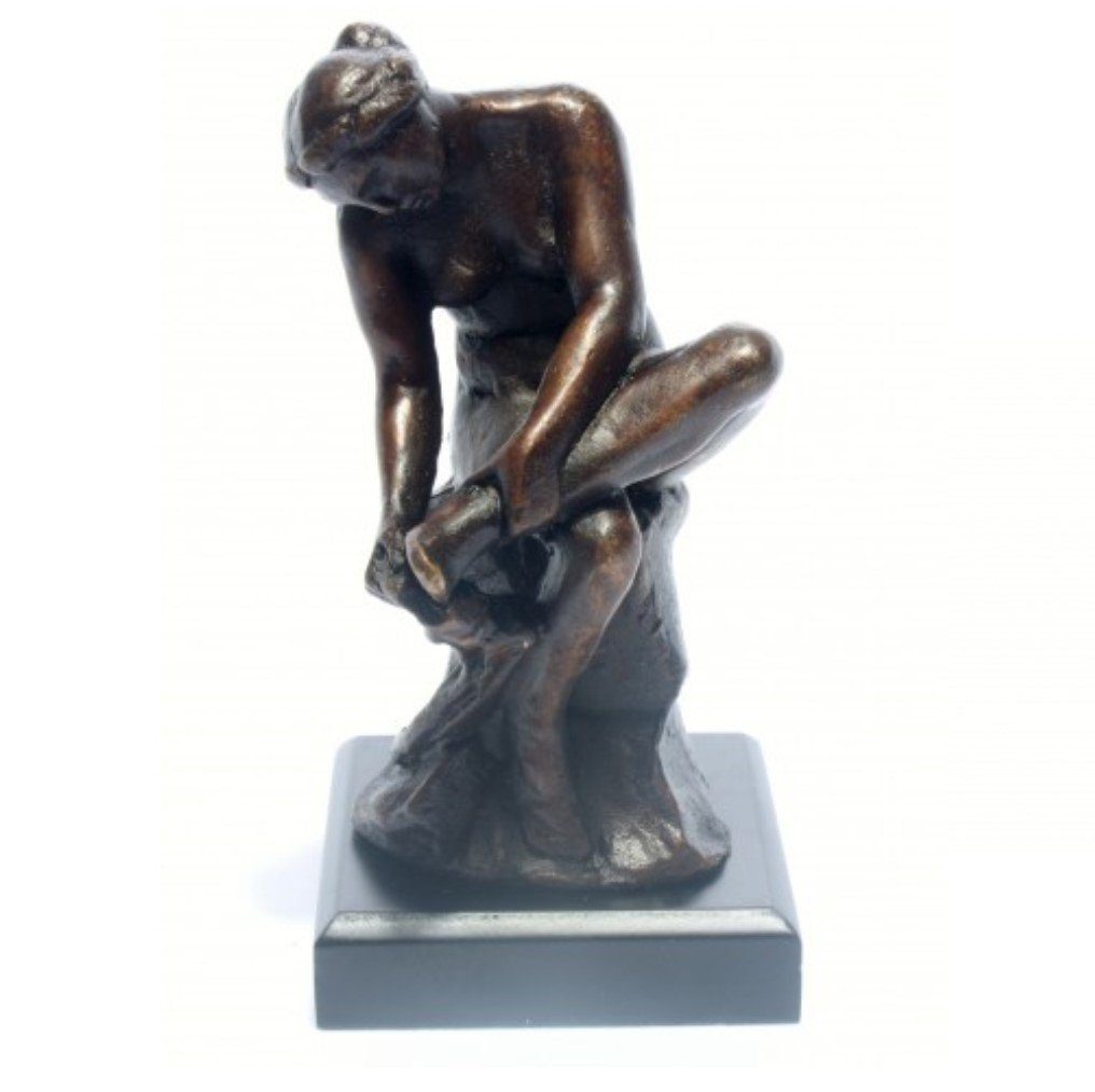 DeAgostini Skulptur Dalou- Sockel Statue Deko, modernes Design Handarbeit Skulptur Figur (1 St., Mythologie, Kunst figur, Tischdeko, mit Bronze überzogen), Statuen Wohnung, Dekoration, Kunst Dekofigur, Wohnzimmerdeko Klassisch