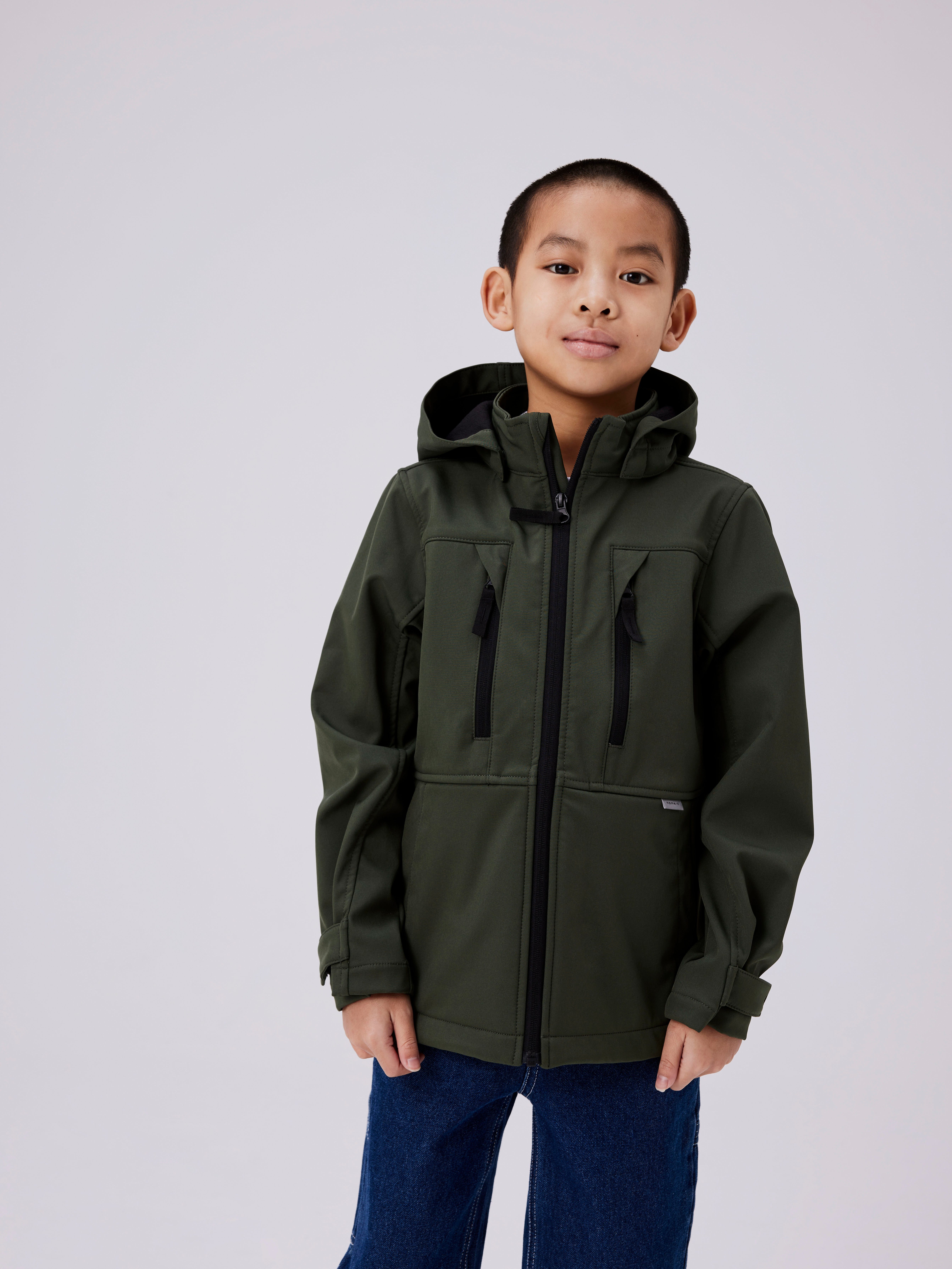 Outdoorjacke NKNALFA08 SOFTSHELL JACKET SPORT FO NOOS