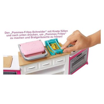 Mattel® Puppen Accessoires-Set Mattel GWY53 - Barbie - Ultimatives Küchenset inkl. Licht&Sound, 20 Z
