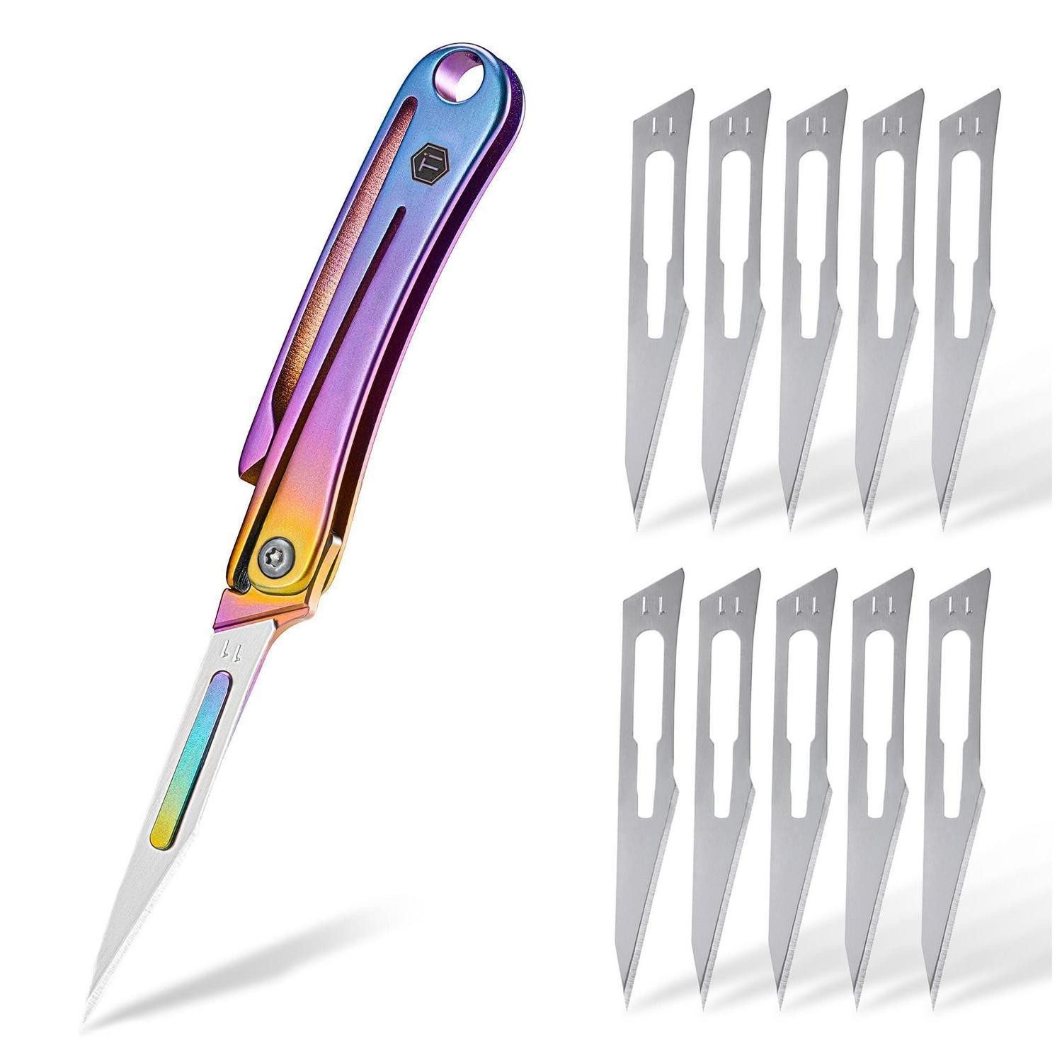 LuxusKollektion Allesschneider Taschenmesser Skalpell #11 Bunt