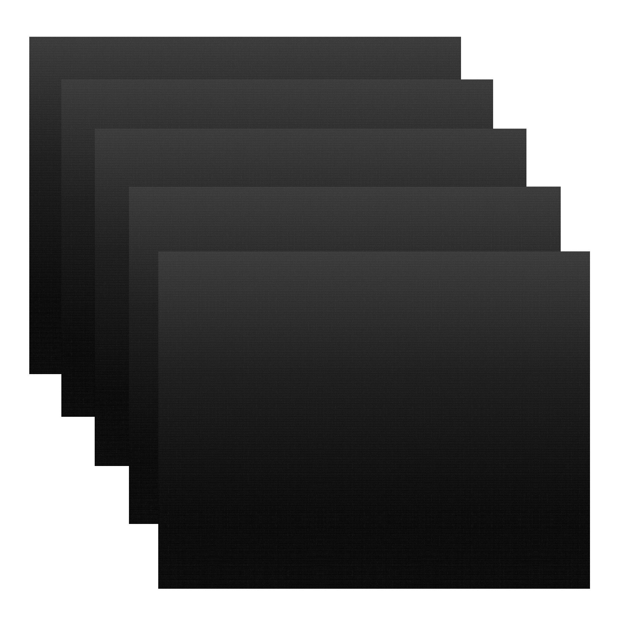 BBQ-Toro Backmatte Premium Grillmatten Set (5 Stück), 40 x 33cm, Backfolie für Gasgrill, Teflon, Lebensmittelgeeignet