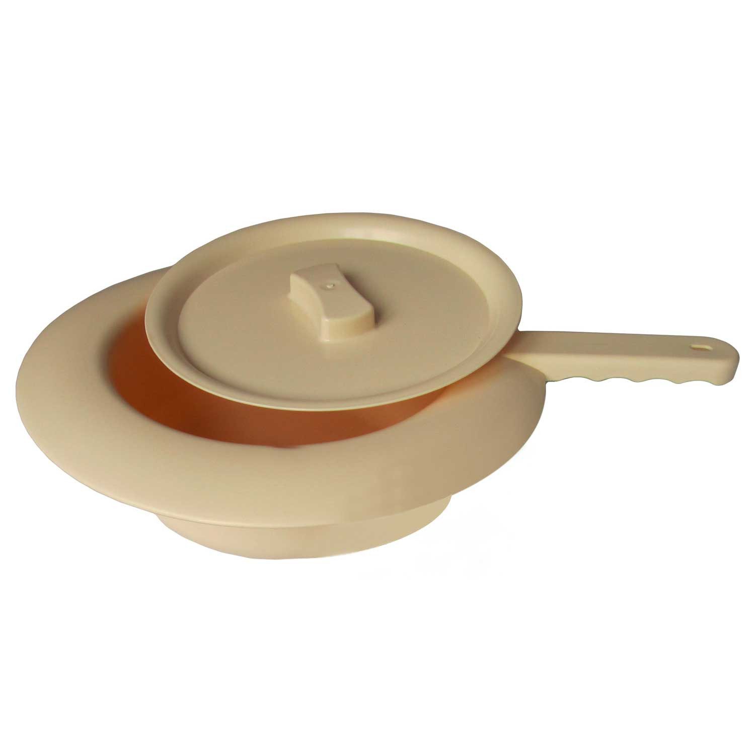 Sundo Homecare GmbH Urinal SUNDO Steckbecken Kunststoff 2,2 L mit Deckel, PP