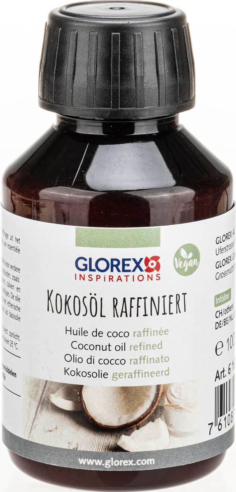 Glorex raffiniert 250 Kokosöl, Badezusatz ml