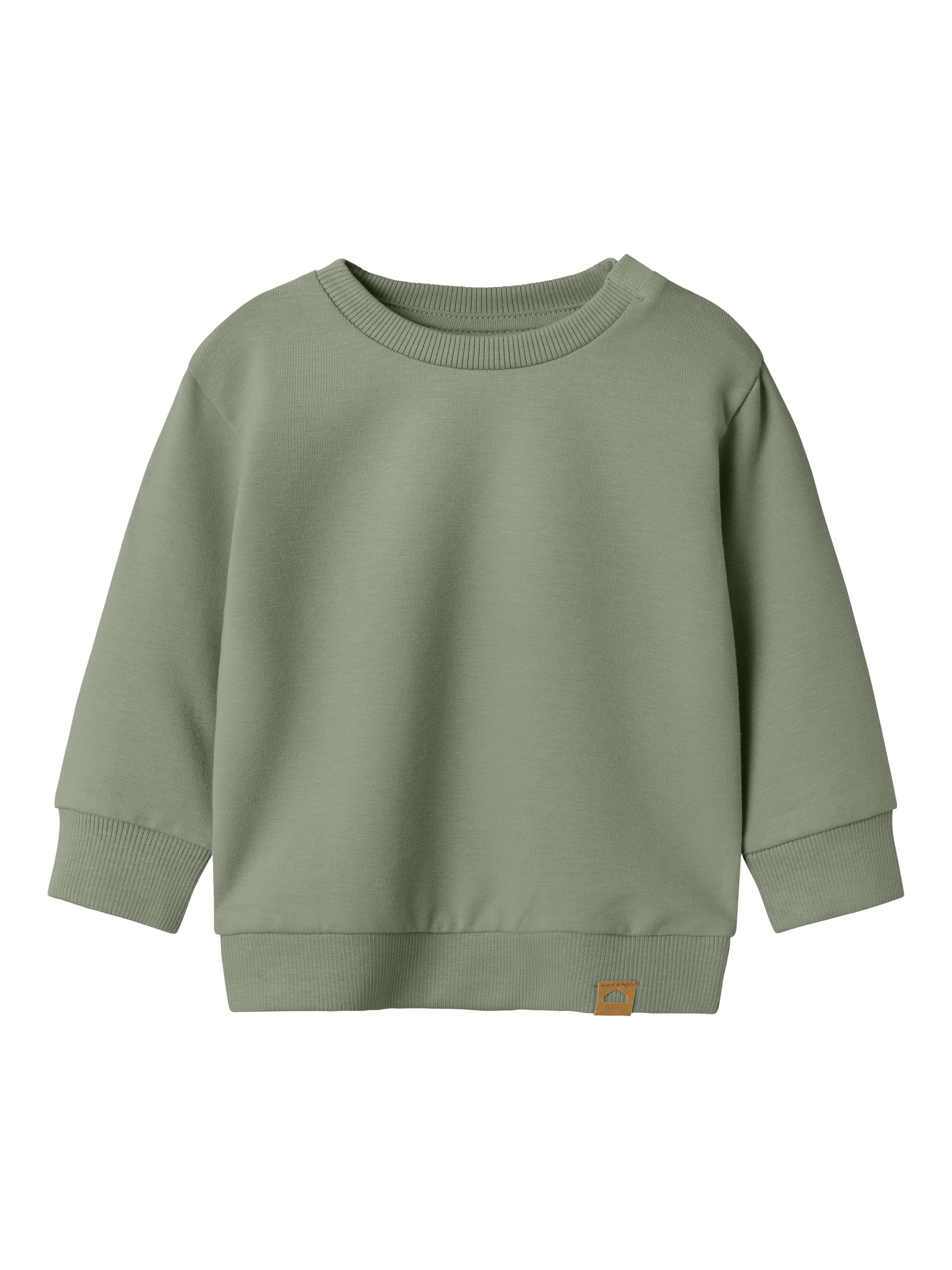 Sweatshirt NBNTAKKI für Mädchen und Jungen mit Druckknopf und Stretch