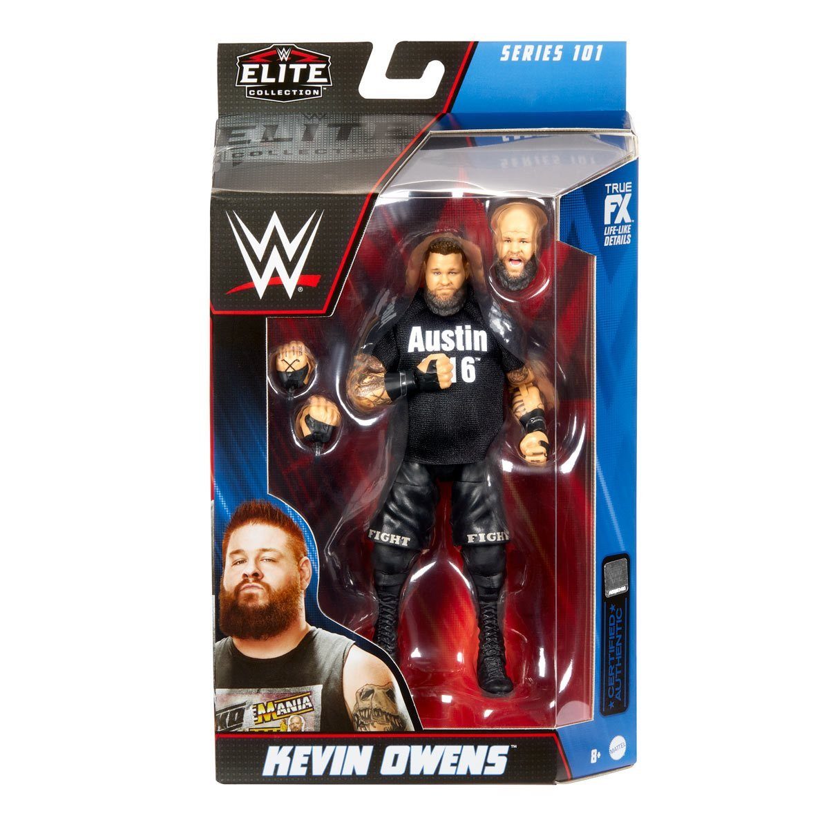 Mattel® Actionfigur WWE Elite Collection Series 101 Kevin Owens Actionfigur