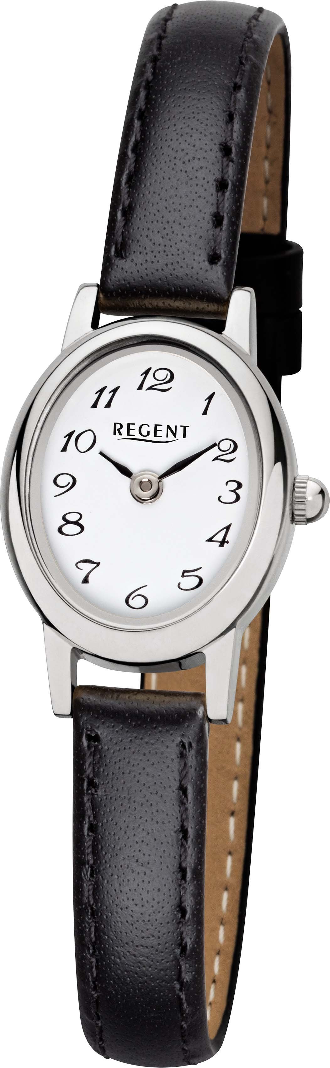 Regent Quarzuhr F-1409 - 3272.40.19, Armbanduhr, Damenuhr, Mineralglas