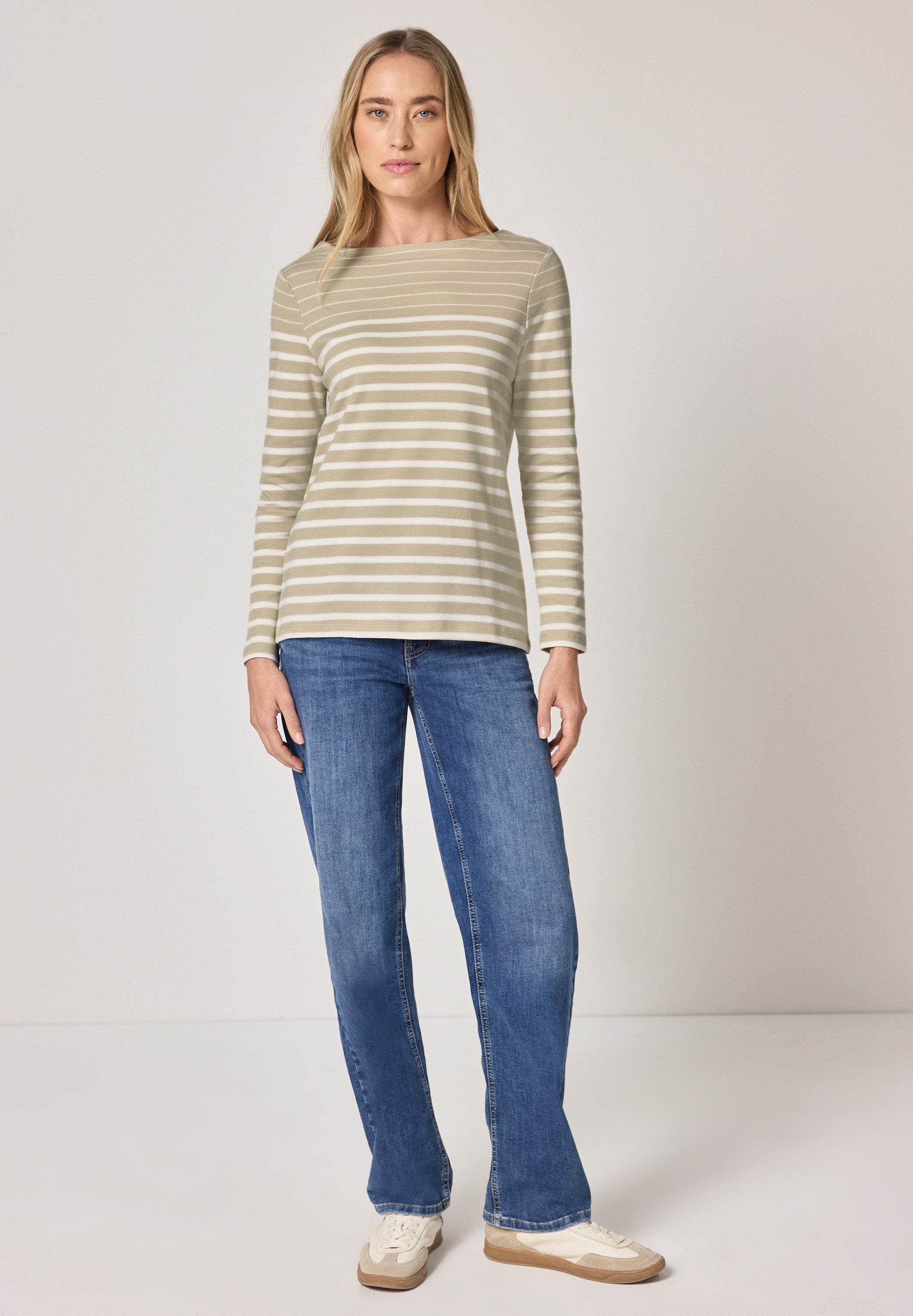 STREET ONE 3/4-Arm-Shirt aus reiner Baumwolle – Bild 4 von 5