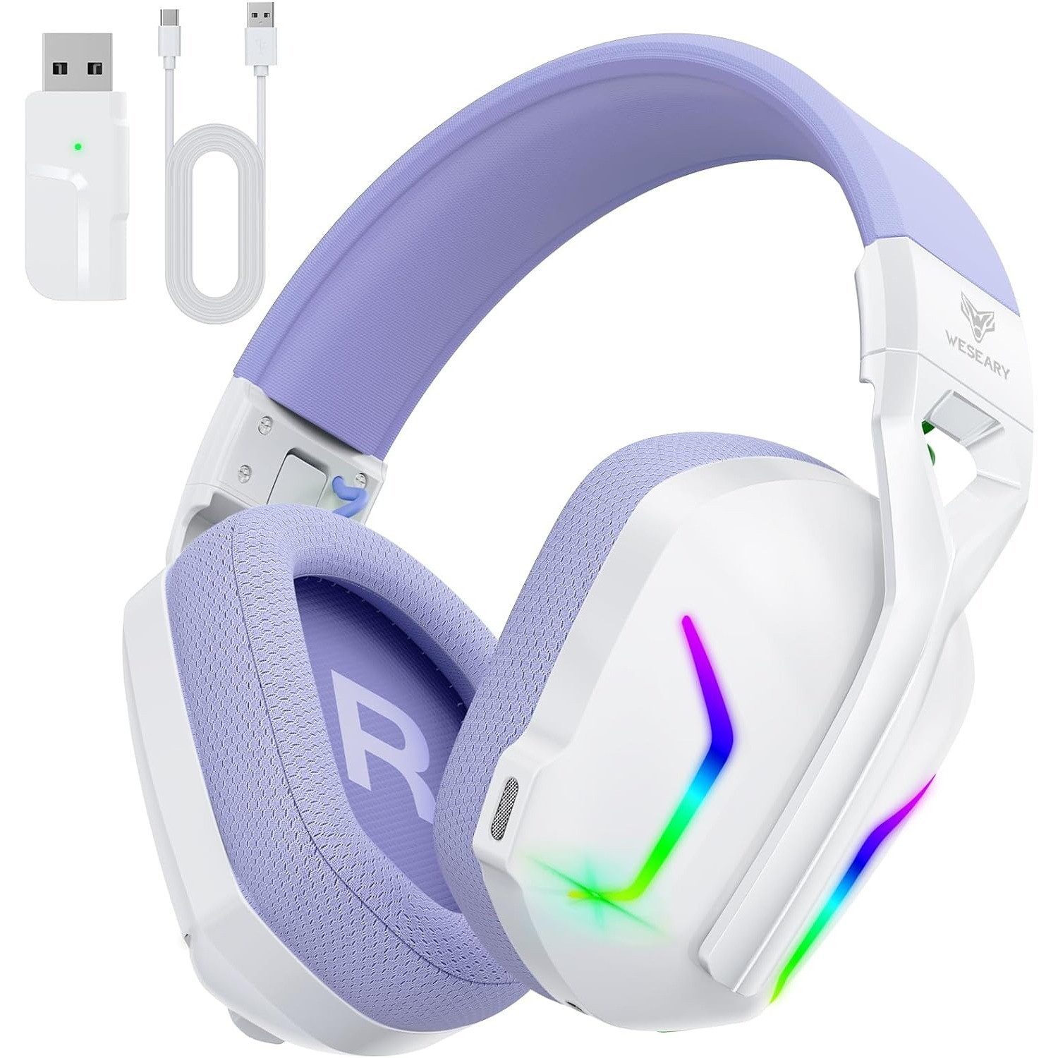 WG 1 für PS4/ PS5/ PC/ Switch/ Mac, Kabelloses Gaming-Headset