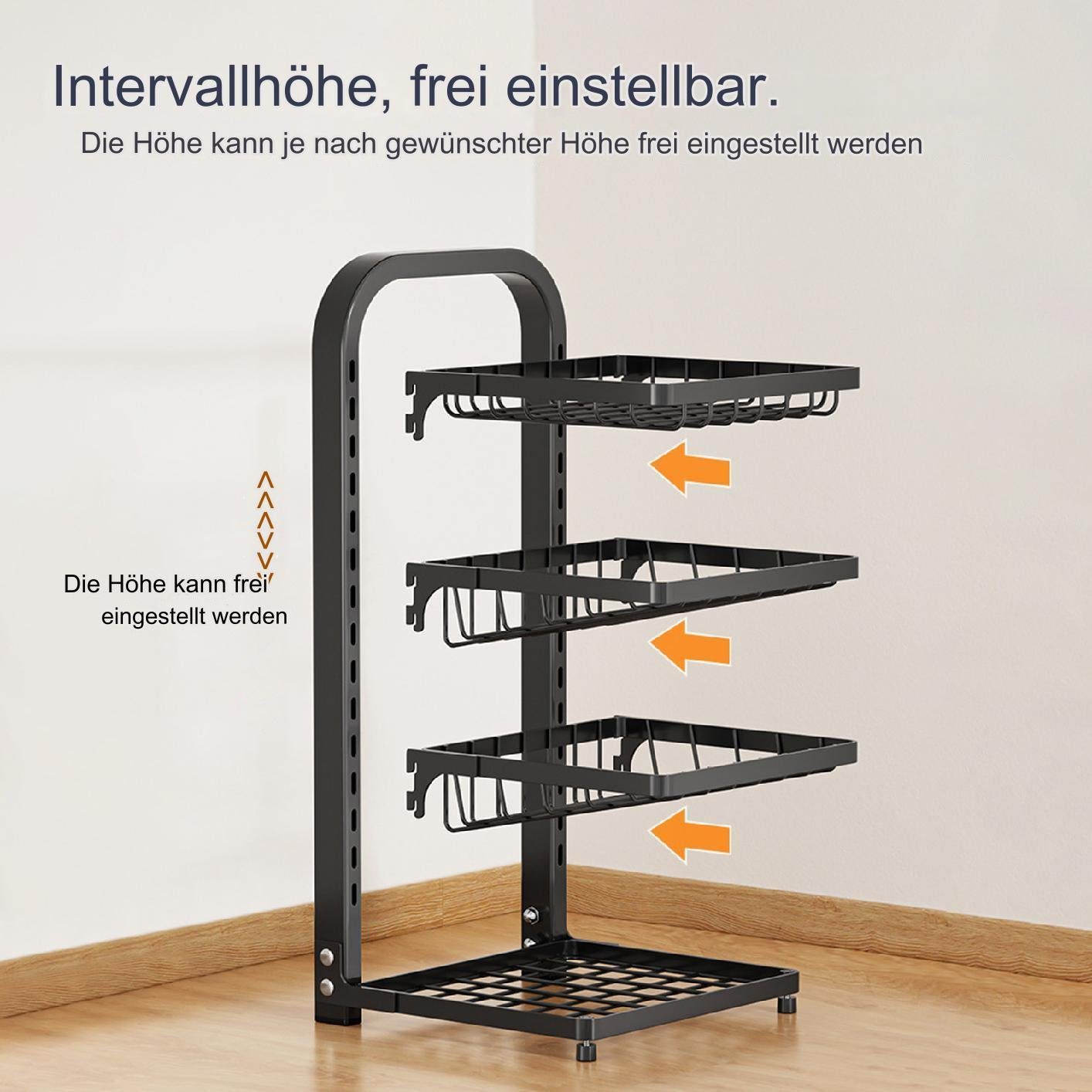 Topfdeckel-Organizer Aus Edelstahl - Für Ordentliche Küche