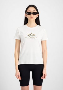 Alpha Industries T-Shirt ALPHA INDUSTRIES Men - T-Shirts Basic T Camo Print Wmn