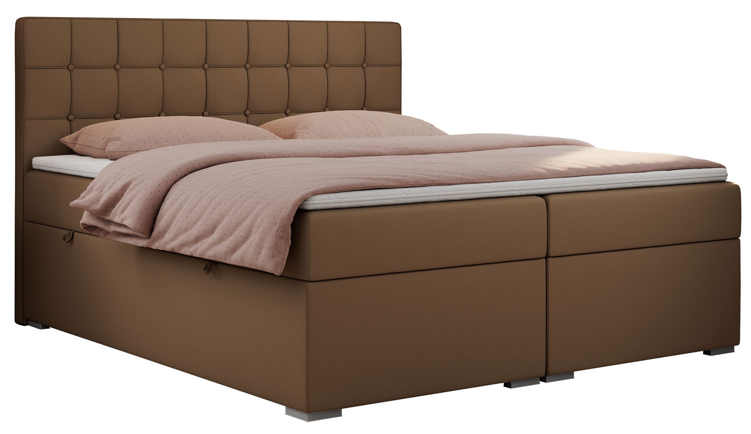 MKS MÖBEL Boxspringbett CARMEN (Set, Packung, günstig online kaufen