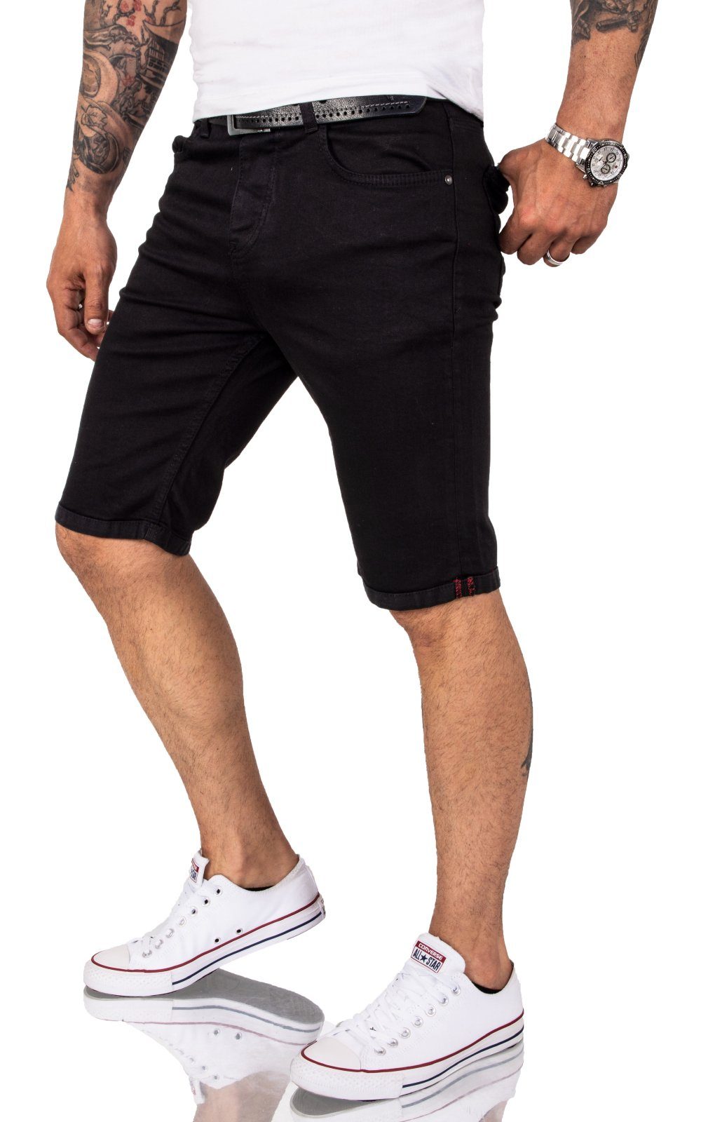 Rock Creek Jeansshorts Herren Shorts Denim günstig online kaufen