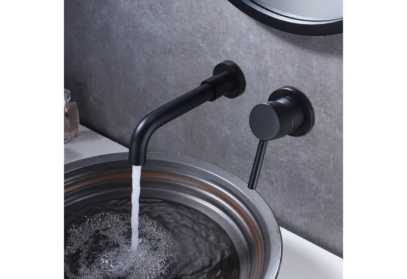 Thumbnail - WISTUM Waschtischarmatur wasserhahn unterputz,Waschtischarmatur Unterputz Blend (badewannen armaturen, waschbecken armat...